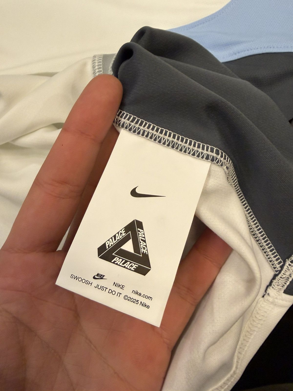 Palace Palace x Nike DriFit Jersey - White Size US S / EU 44-46 / 1 - 4 Thumbnail