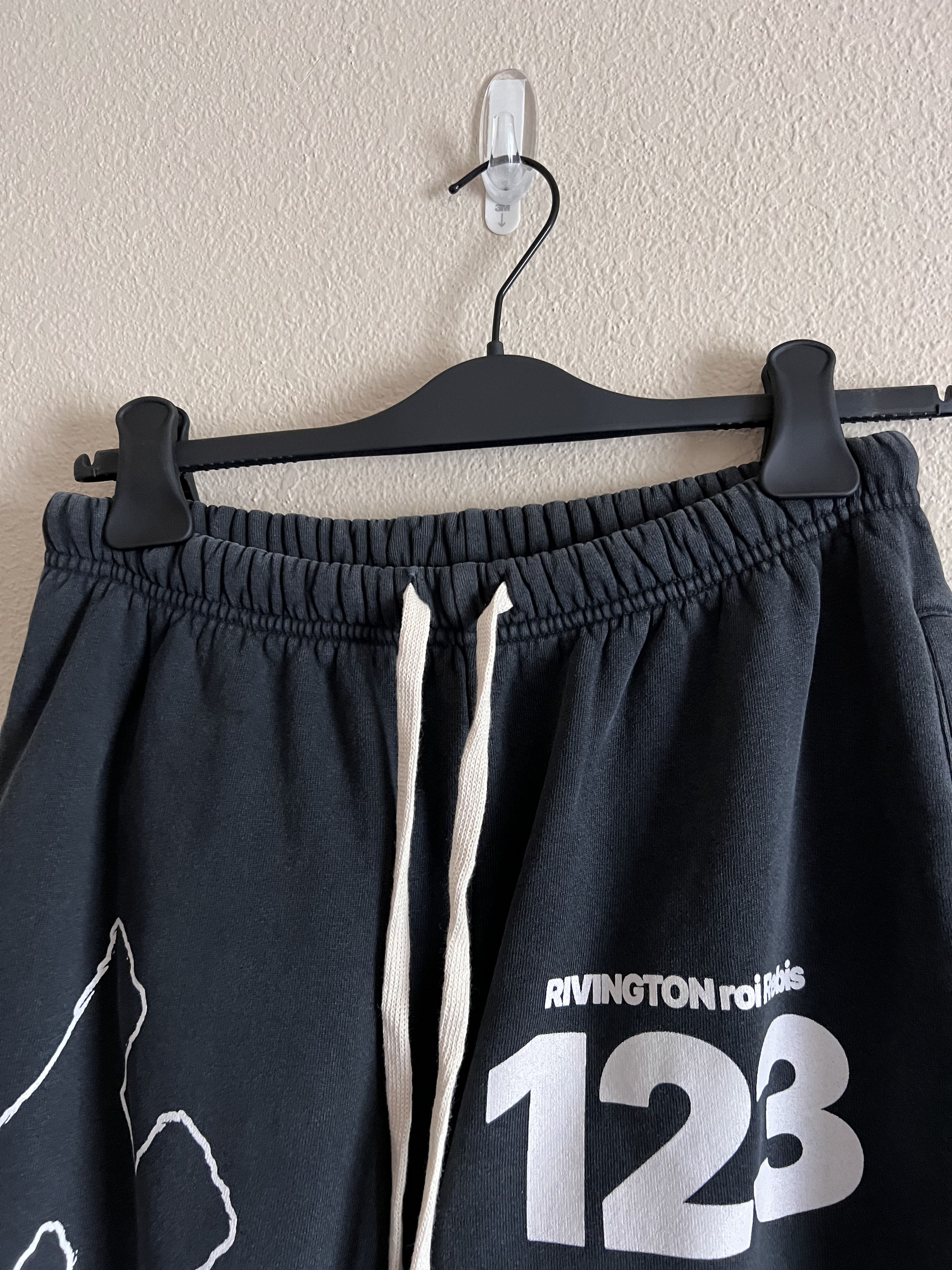 RRR-123 RRR-123 Holy Holy Sweatpants in Vintage Black Size US 32 / EU 48 - 2 Thumbnail