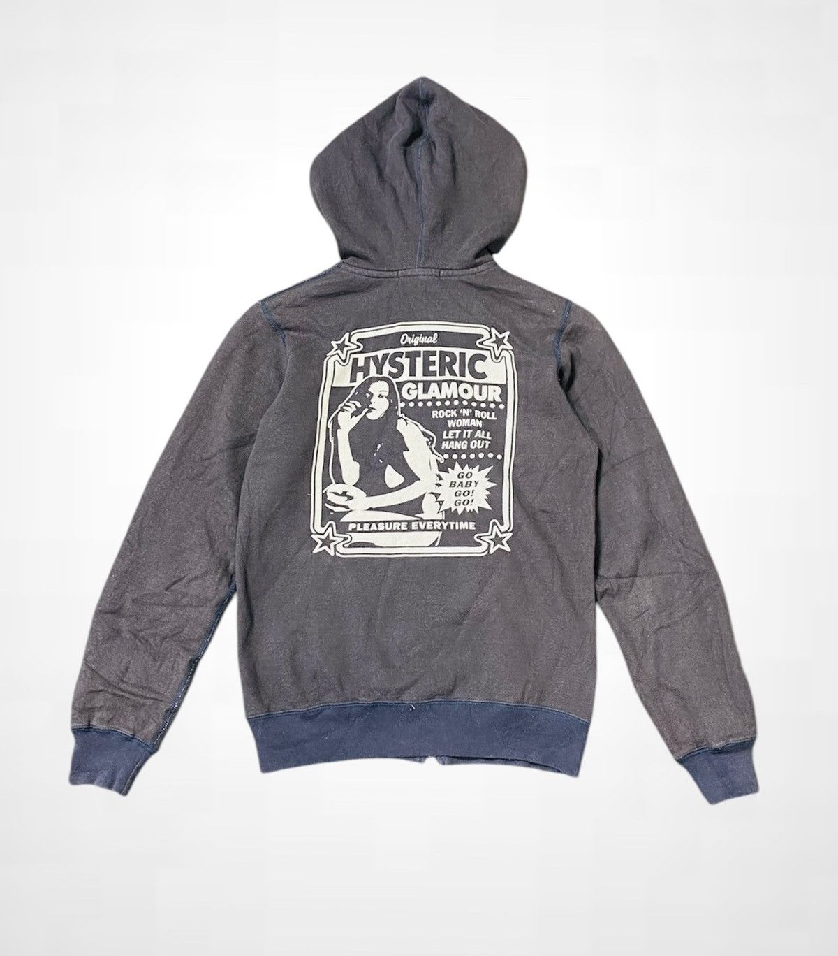 Hysteric Glamour Rare Hysteric Glamour Sexy Women Printed Hoodie Size US S / EU 44-46 / 1 - 1 Thumbnail