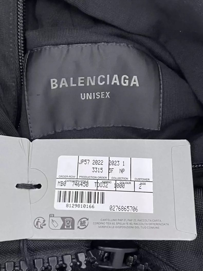Balenciaga Balenciaga Solid Letter Pocket Long Sleeve Regular Jacket Size US M / EU 48-50 / 2 - 5 Thumbnail