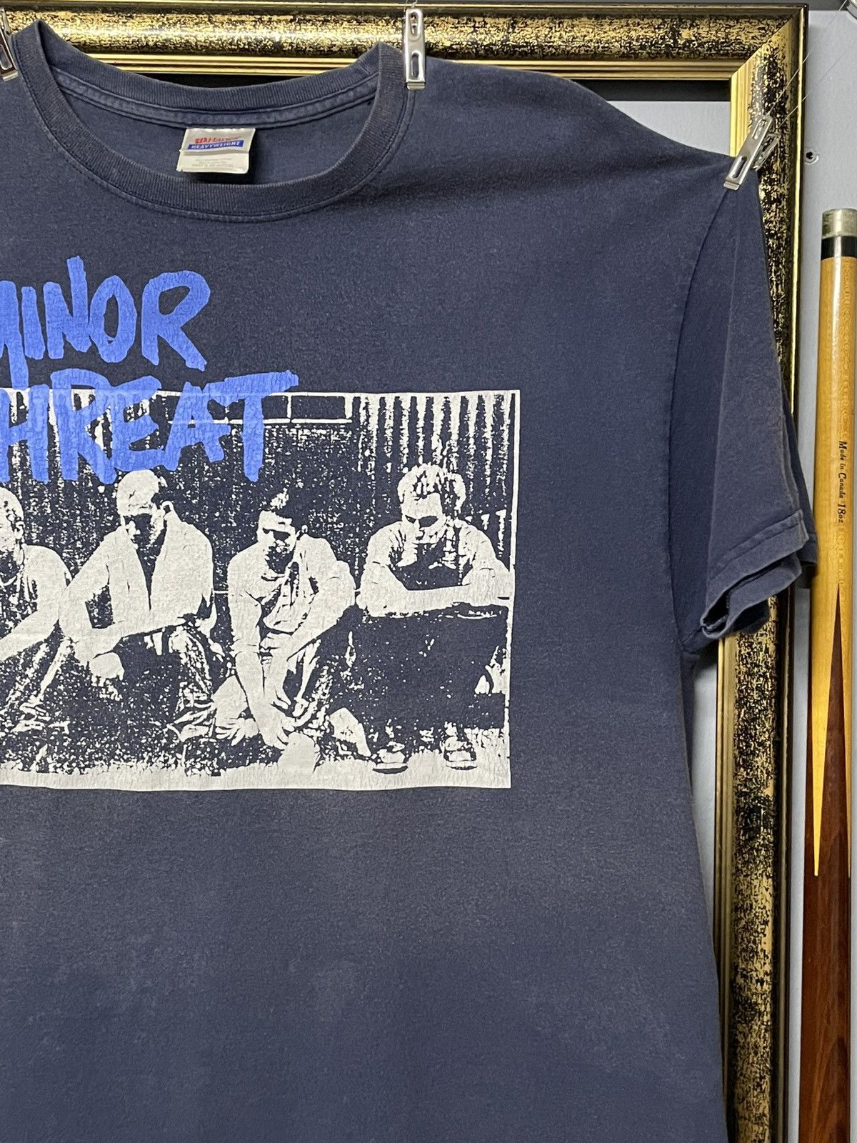 Vintage Vintage Minor Threat Out Of Step Hardcore Punk Sunfaded Tee Size US XL / EU 56 / 4 - 5 Thumbnail