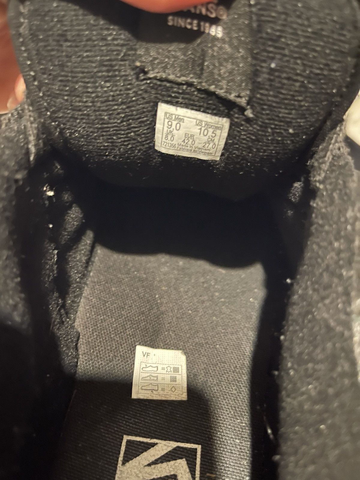 Vans × Vintage Black chunky vans Size US 9 / EU 42 - 5 Thumbnail