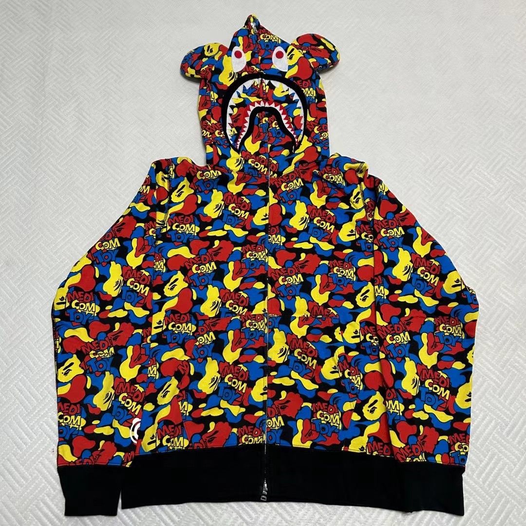 Bape x medicom toy hoodie hotsell