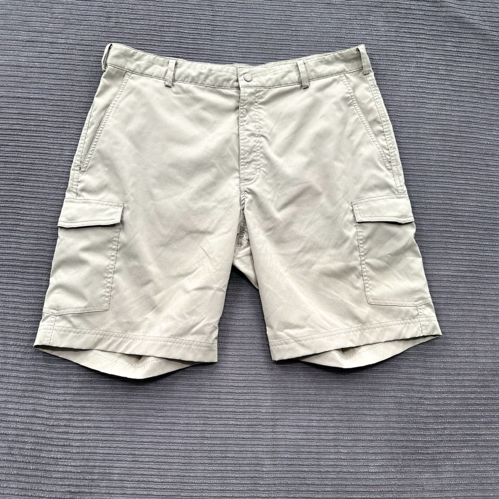 Nike Nike Dri-Fit Golf Shorts Men 36 Brown Polyester Athletic Outdoor 5-Pocket Inseam 9 Size US 36 / EU 52 - 2 Thumbnail