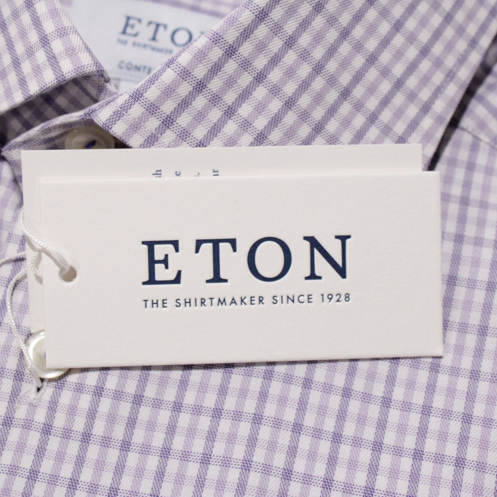 Eton Eton New with tags Shirt Size M US In Purple Size US M / EU 48-50 / 2 - 2 Thumbnail