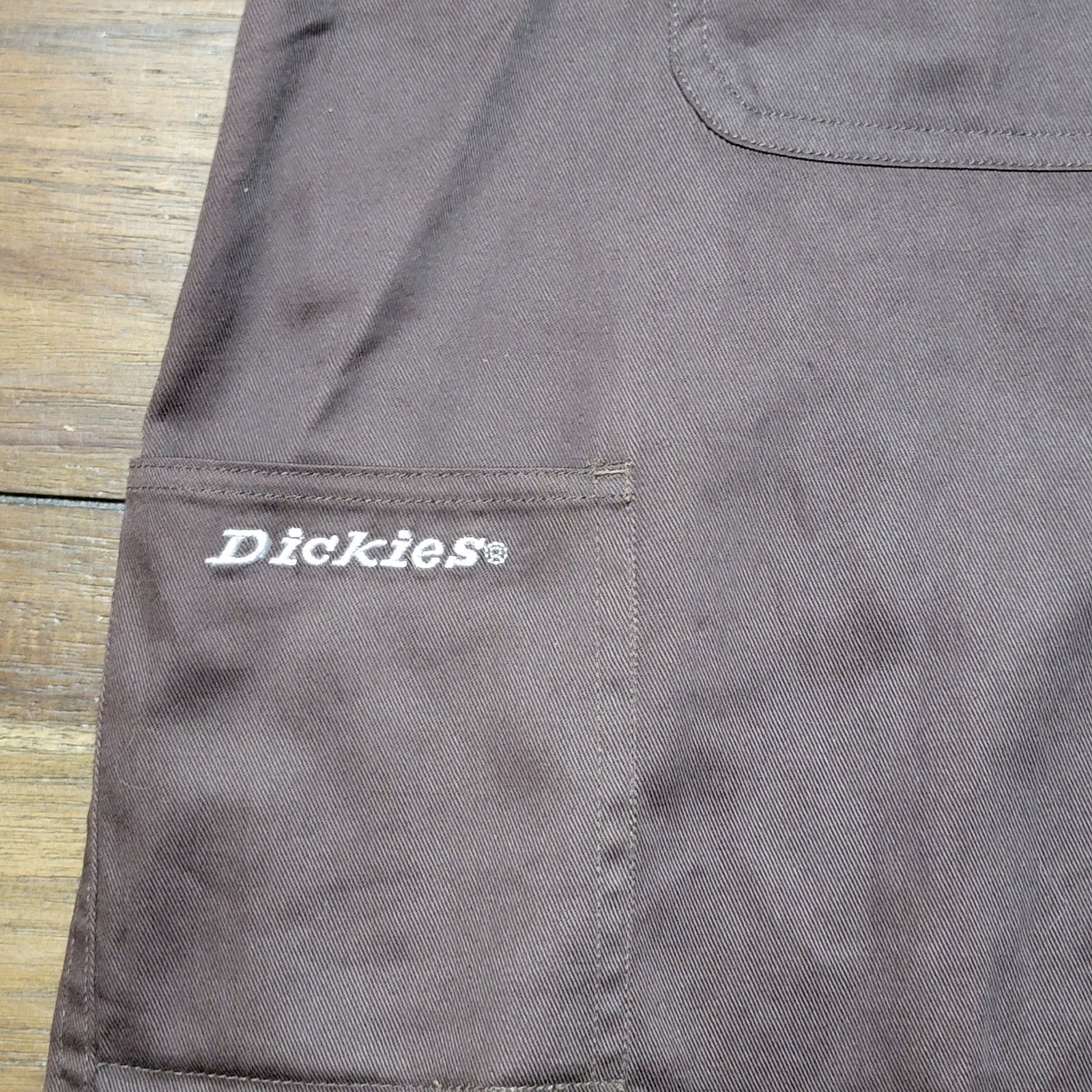 Dickies Dickies Dark Brown Full Button Shirt - Size XL Size US XL / EU 56 / 4 - 3 Thumbnail