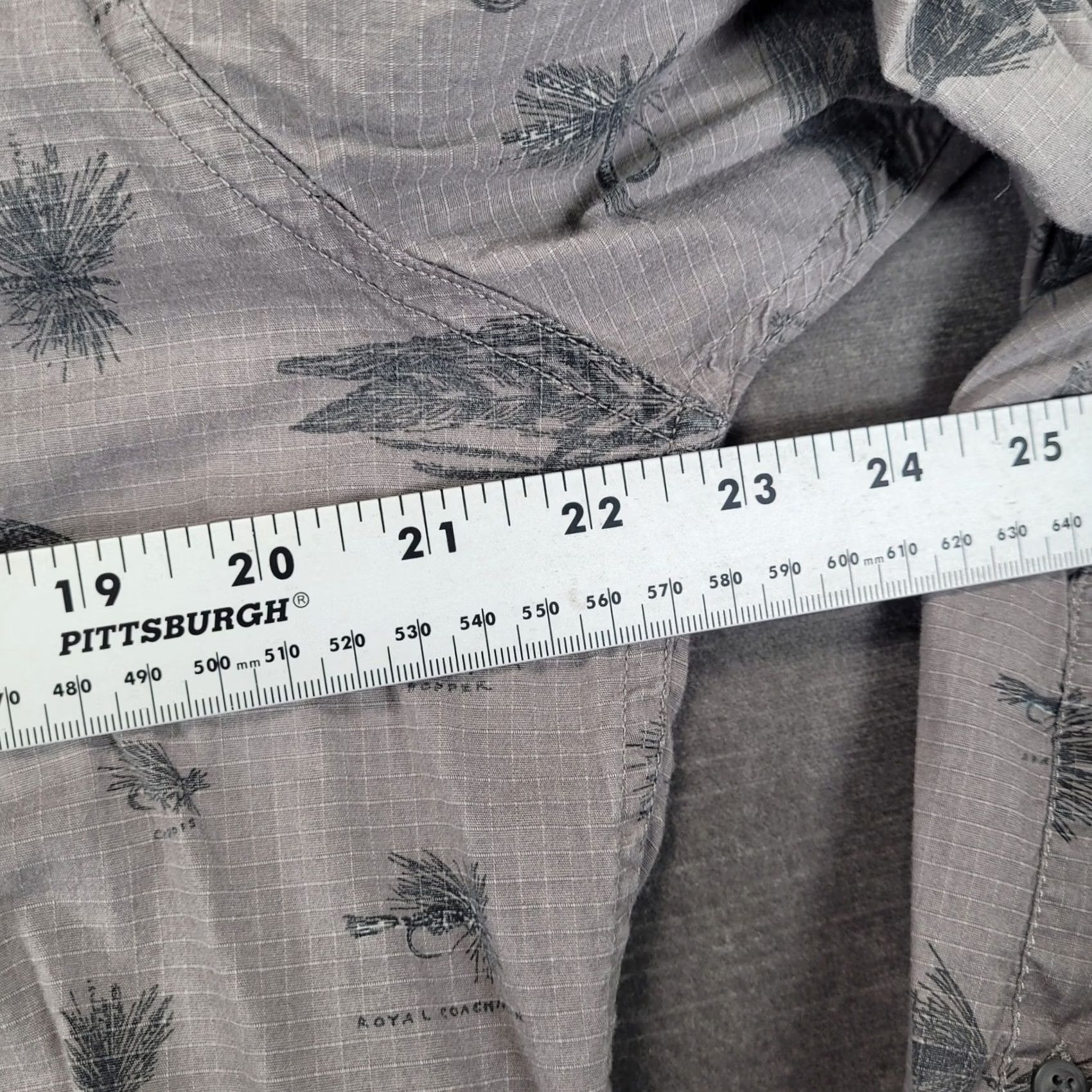 Croft & Barrow Croft & Barrow Mens Quick Dry Fly Fishing Shirt Grey Ripstop Long Sleeve Size US M / EU 48-50 / 2 - 6 Thumbnail