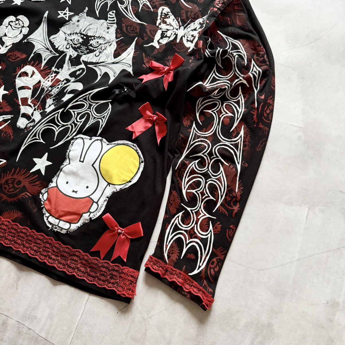 Drain Gang Chija Vibe Drain Gang Sad Boys Custom Long Sleeve T Shirt Size US XL / EU 56 / 4 - 2 Thumbnail