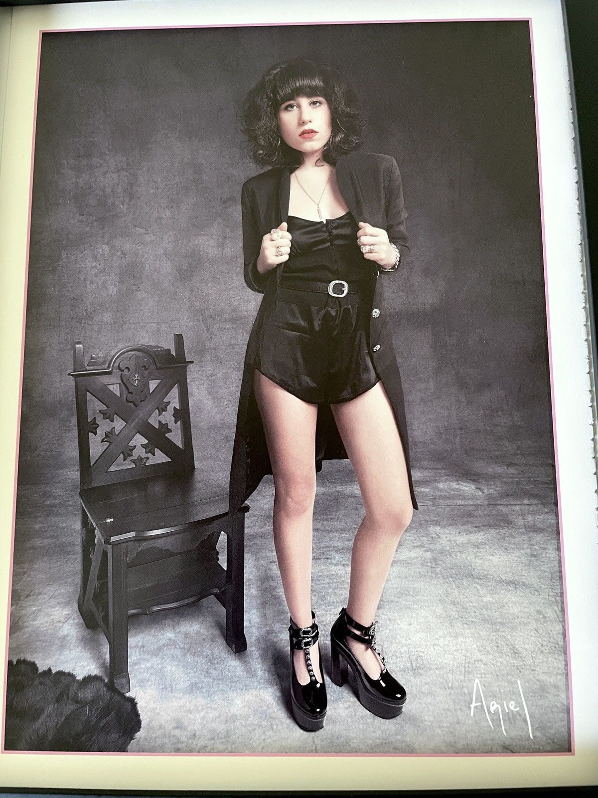 Chrome Hearts Chrome Hearts editorial photo Framed poster 9x11 Size ONE SIZE - 2 Thumbnail