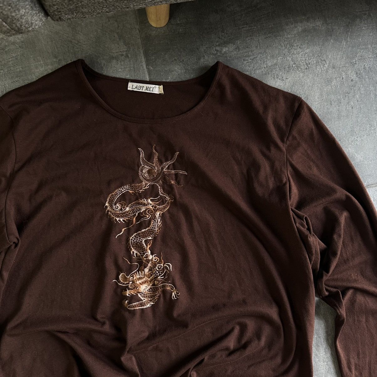 Japanese Brand × Vintage Vintage Japanese Style Long-sleeve T-shirts Grunge Y2K 00s Size XL / US 12-14 / IT 48-50 - 4 Thumbnail