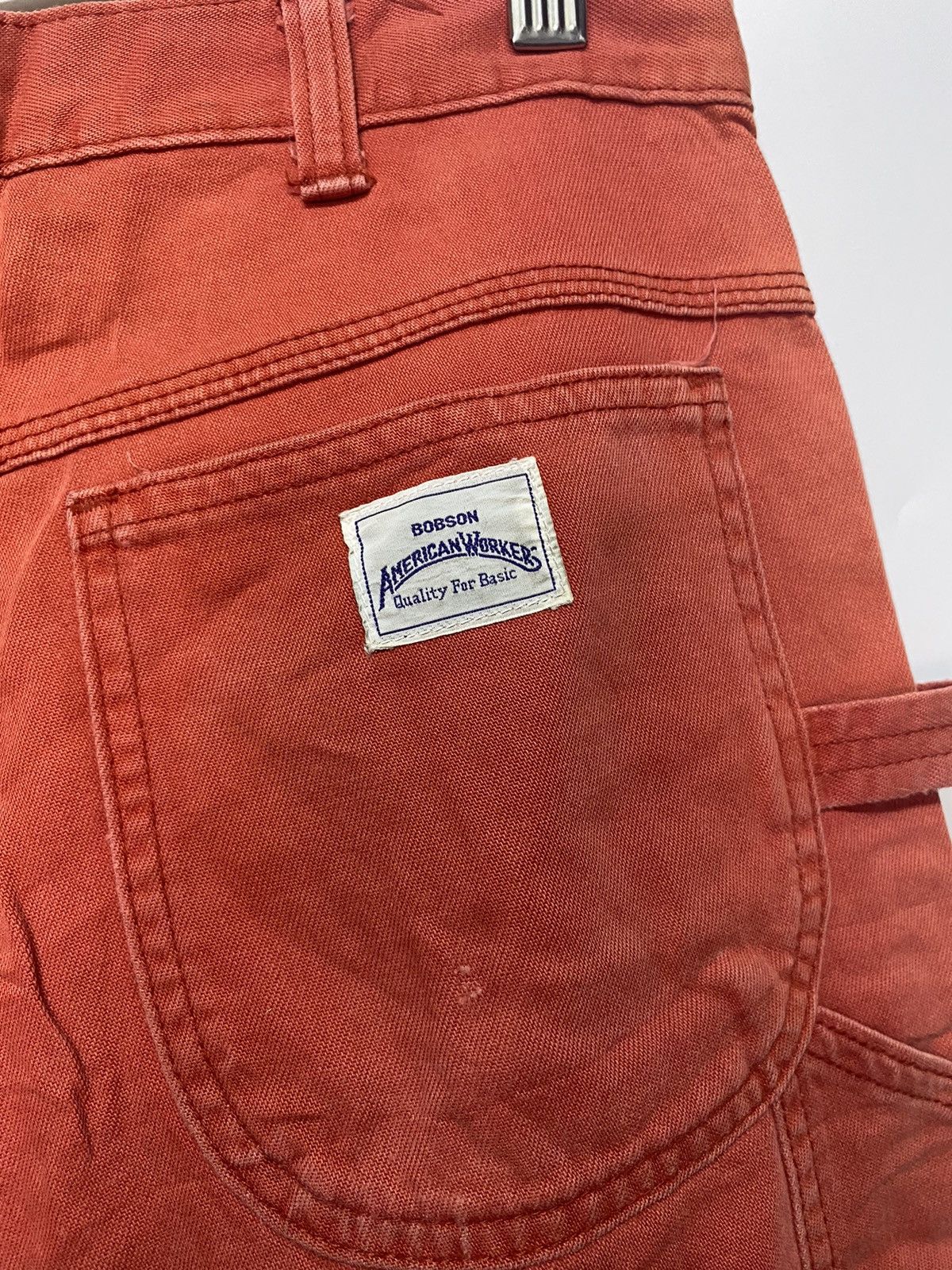 Carhartt × Japanese Brand Vintage Bobson Carpenter Cotton American Worker Jeans Size US 30 / EU 46 - 9 Thumbnail