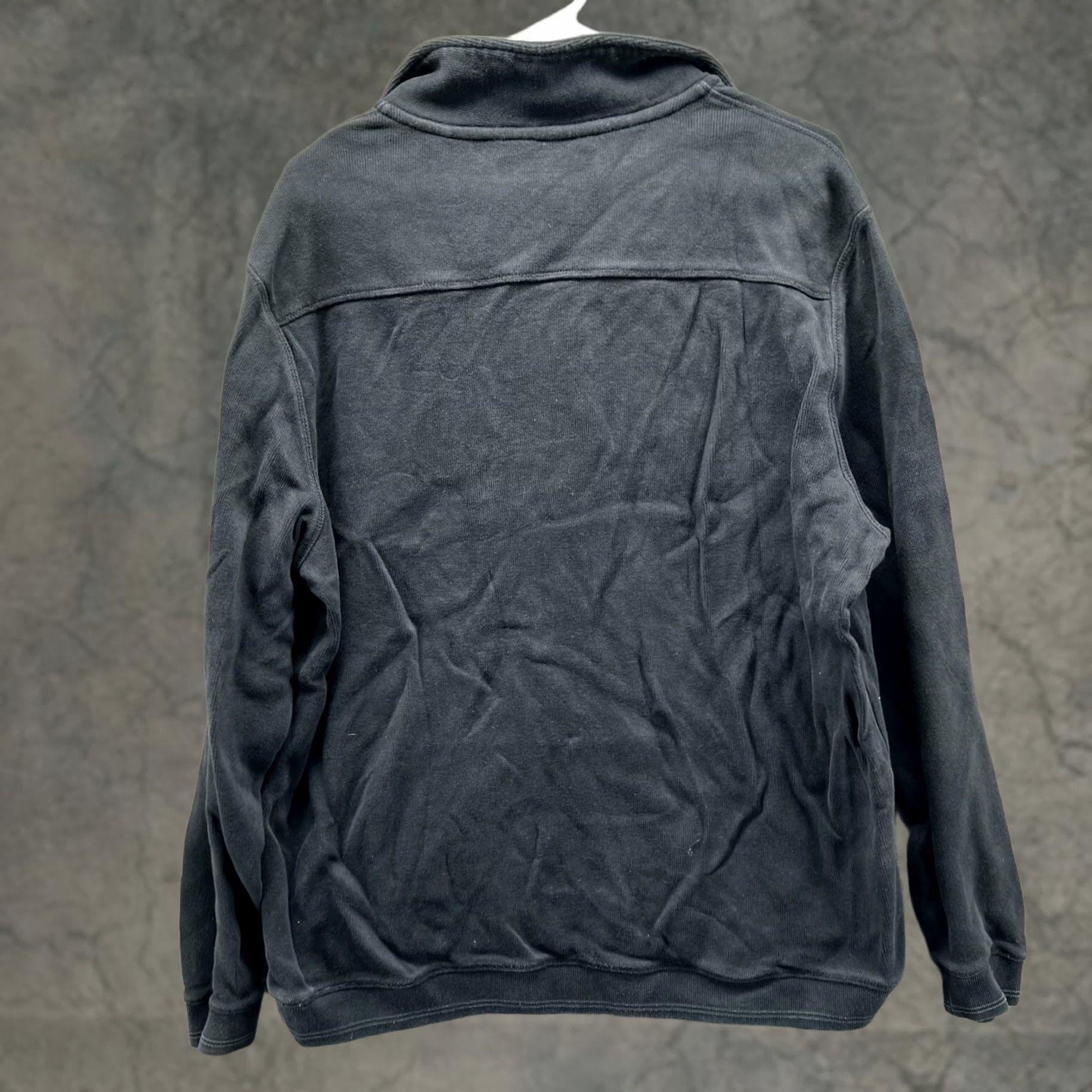 Tommy Bahama VINTAGE Tommy Bahama Sweater Mens L Black Quarter Zip Pullover Fleece Relax Size US L / EU 52-54 / 3 - 1 Thumbnail