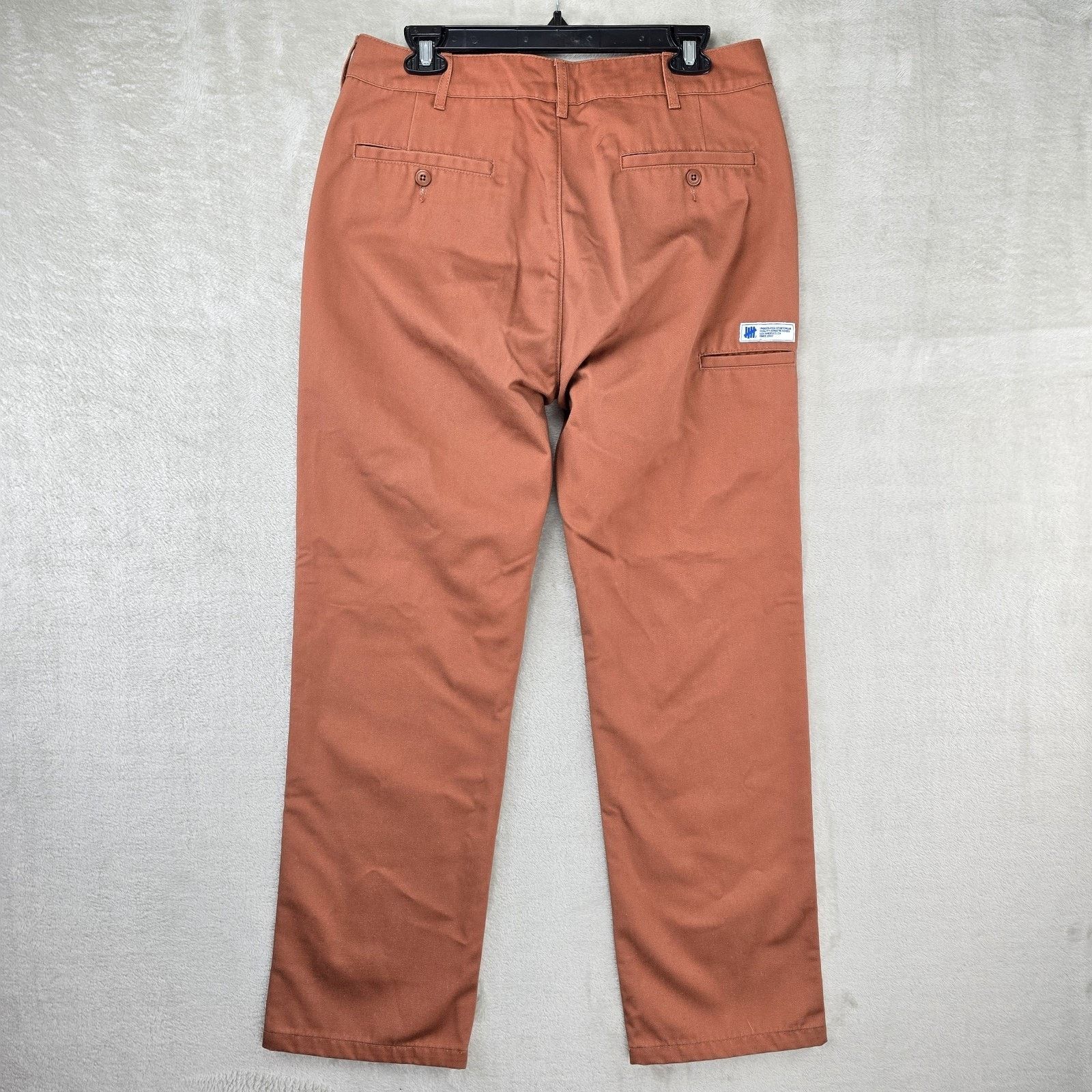 Undefeated Undefeated Pants Mens 32x29 Orange Brown Chino Work Wear Size US 32 / EU 48 - 10 Thumbnail