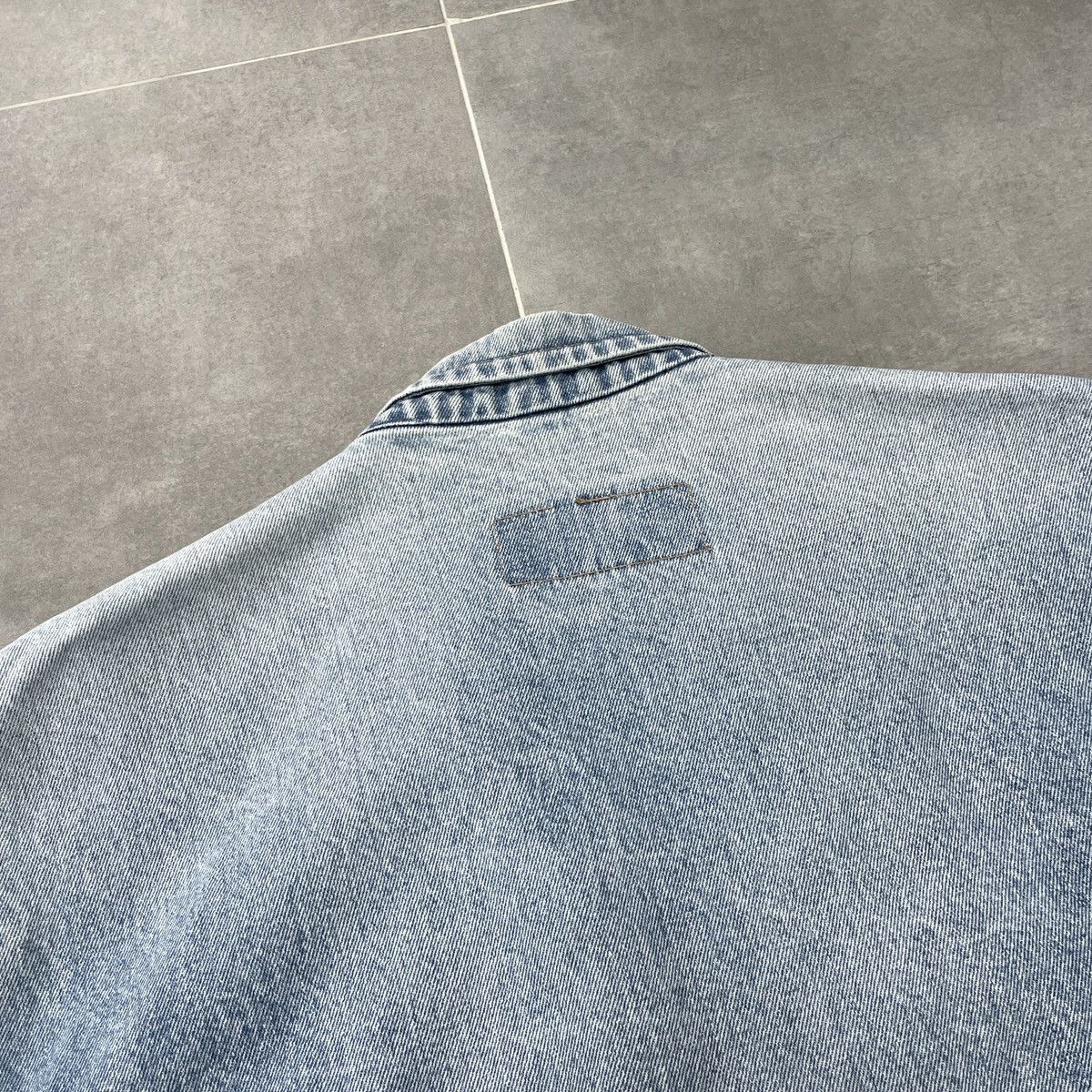 Benetton × Vintage Vintage Benetton Denim Vest Size 52 Size US L / EU 52-54 / 3 - 21 Thumbnail