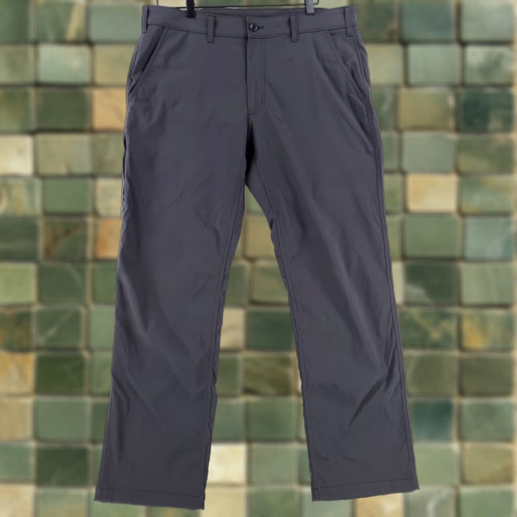 Eddie Bauer Eddie Bauer First Ascent Performance Pants Gray Beige 37 Regular Chino 31 Inseam Men Adults Mens 37 x 31 Actual Size US 37 - 1 Thumbnail