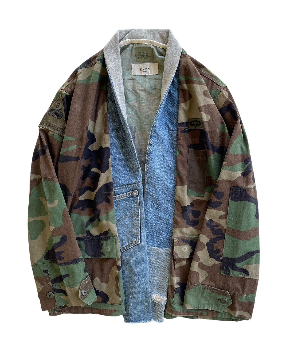 KYRA Camouflage Remake Kimono Jacket