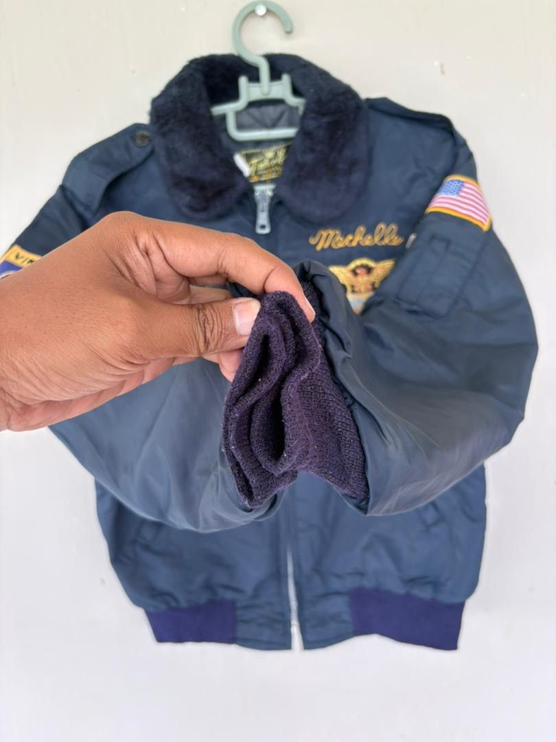 Vintage Vintage 90 MA-1 Flight Jacket USAF Tactical Air Command Size US XS / EU 42 / 0 - 6 Thumbnail