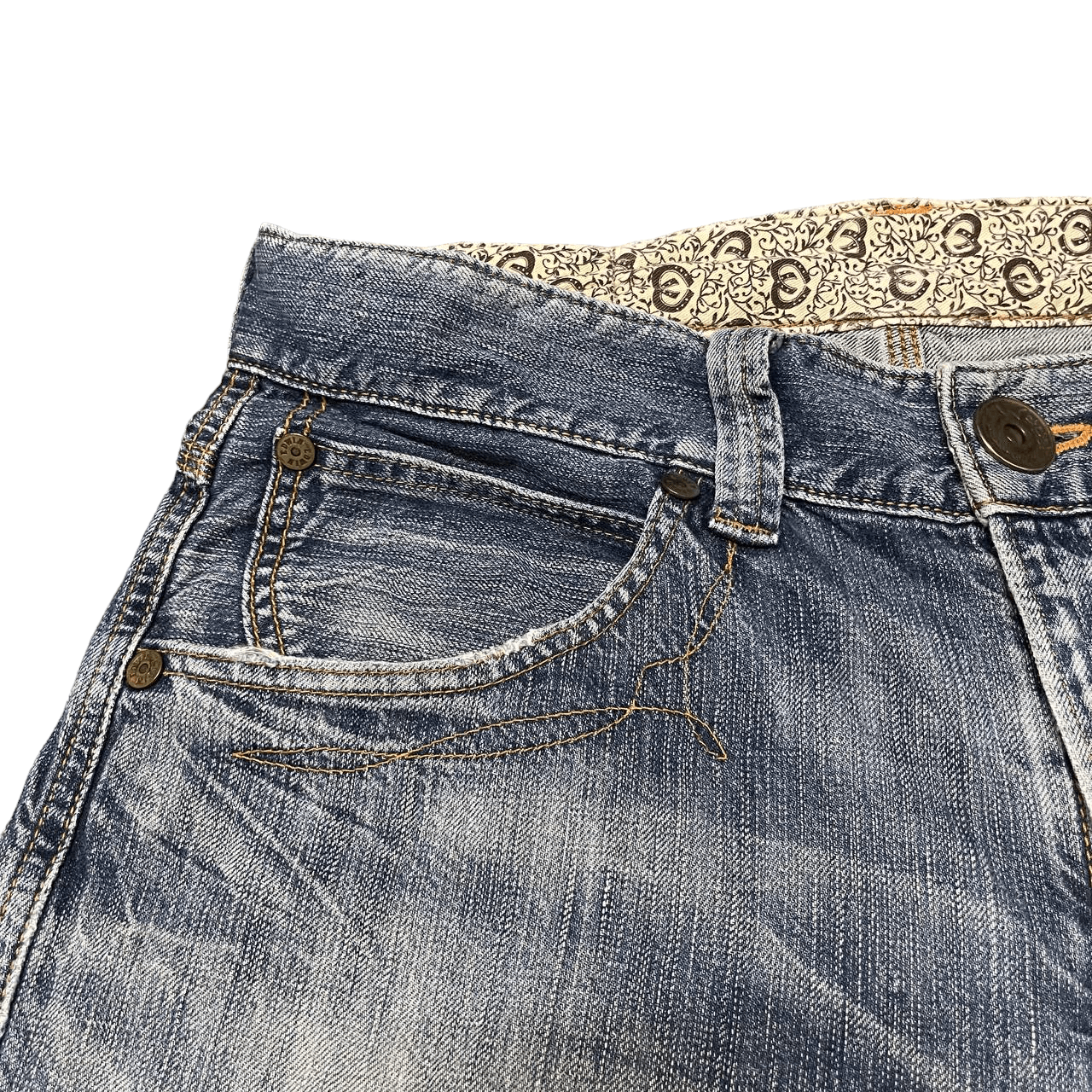 Edwin Vintage Edwin Blue Trip 503 Denim Pants Size US 34 / EU 50 - 4 Thumbnail