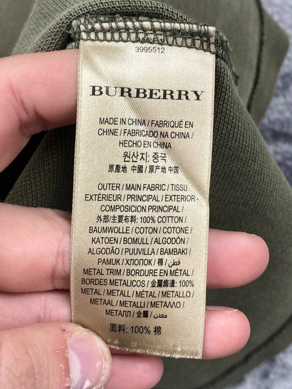 Burberry Burberry Brit Polo Shirt Size US L / EU 52-54 / 3 - 11 Thumbnail