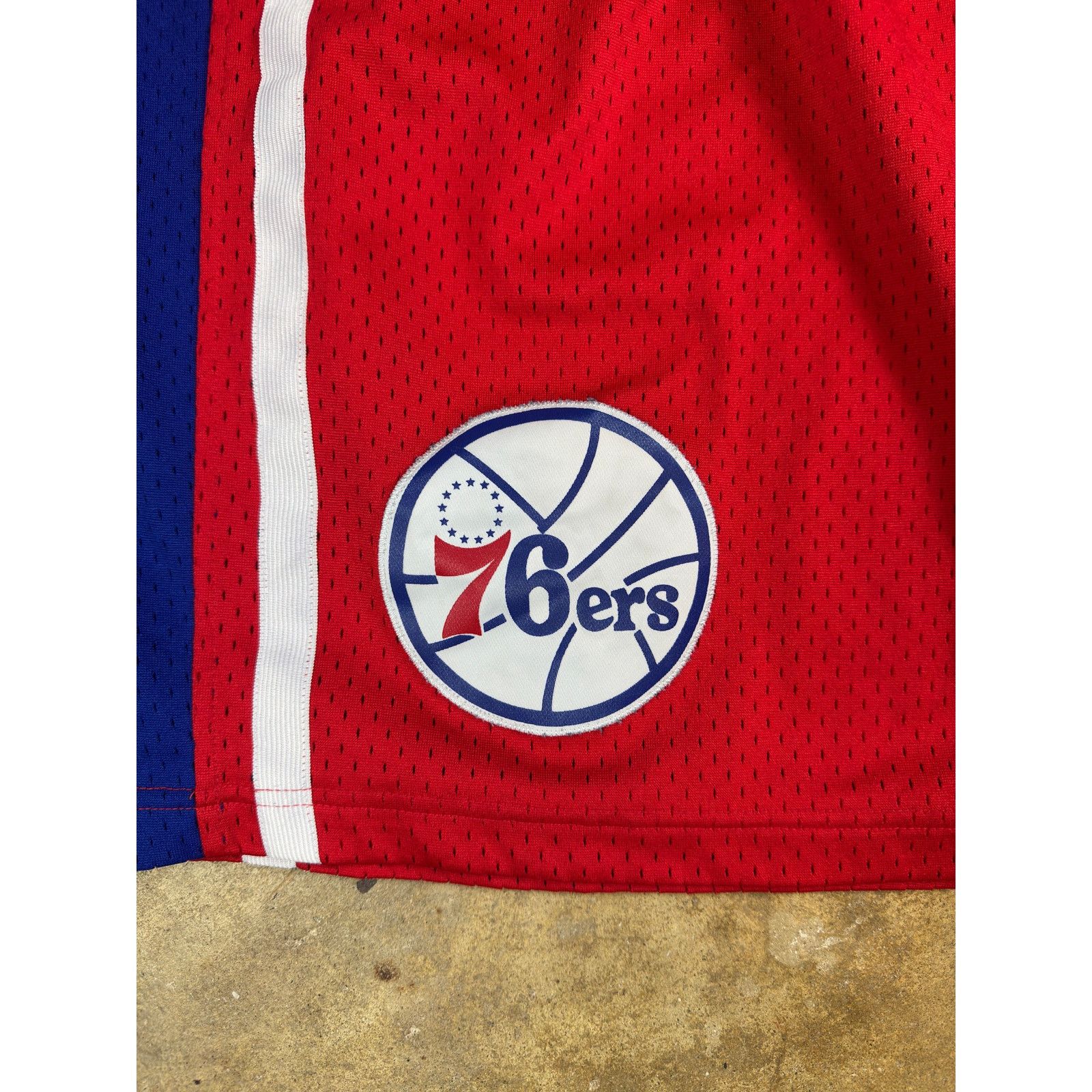 NBA Mitchell & Ness NBA 76ers Hardwood Classics Shorts 4XL Size US 41 - 3 Thumbnail