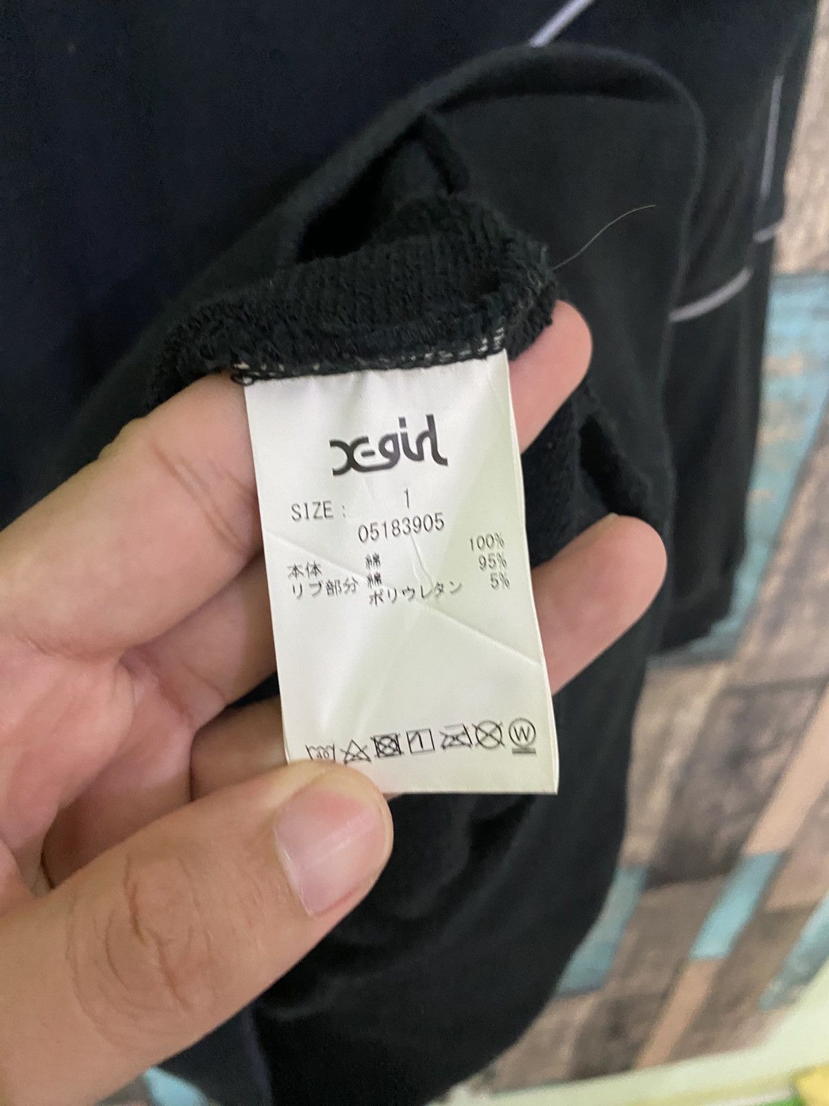 Japanese Brand Japanese Brand x-girl reflective line anorax hoodie Size US M / EU 48-50 / 2 - 7 Thumbnail