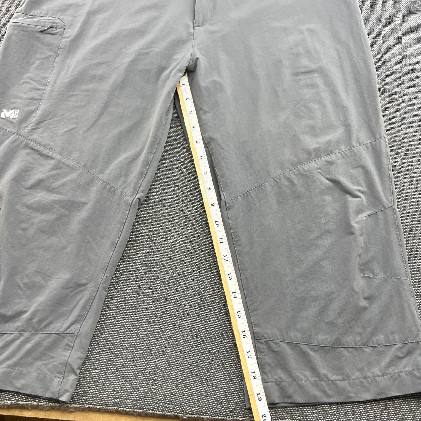 Vintage Millet Drynamic Mens 7/8 Pants XL Gray Outdoor Hiking Size US 36 / EU 52 - 7 Thumbnail