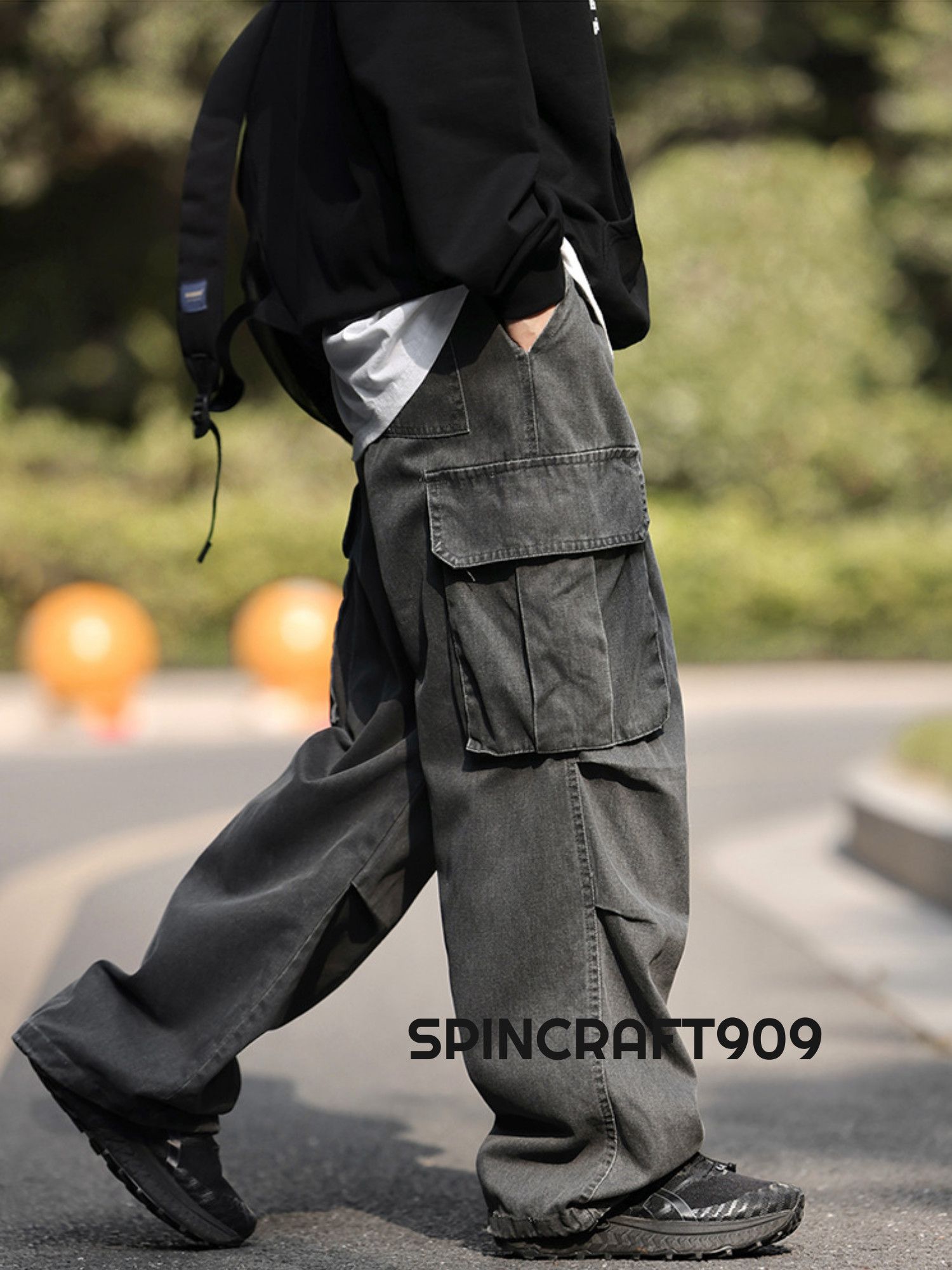 Other Gray Cargo Pants Size US 30 / EU 46 - 2 Thumbnail