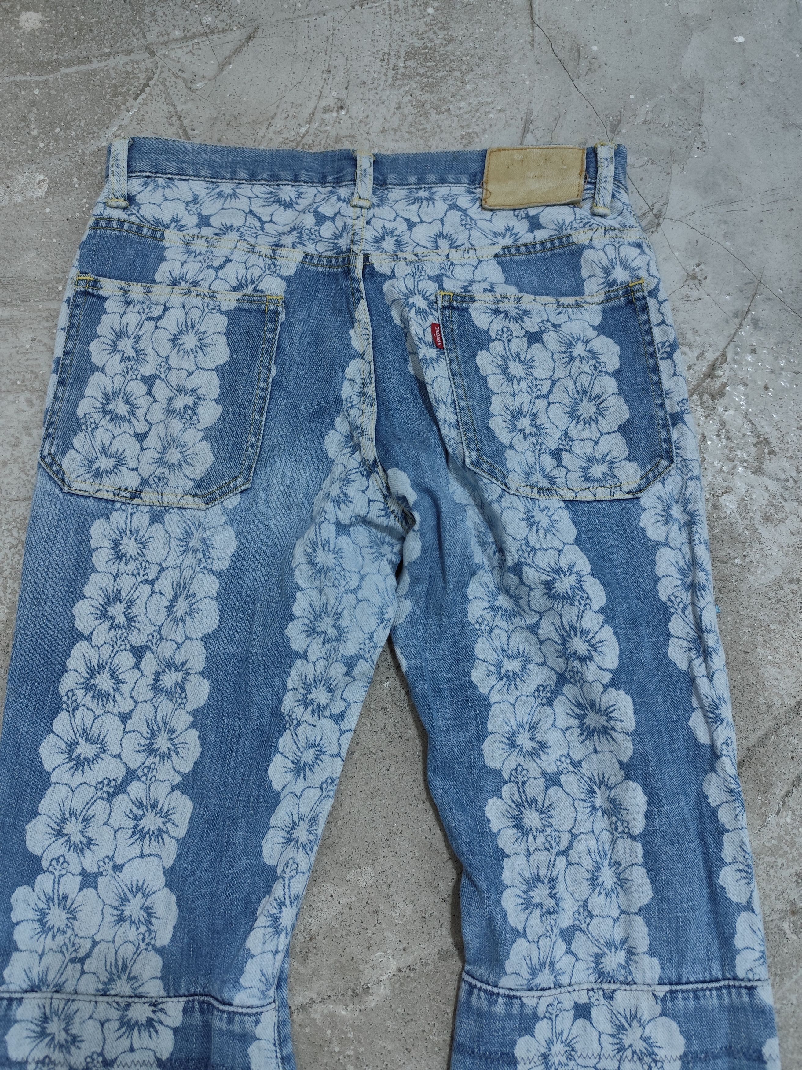 Hysteric Glamour Vintage Hysteric Glamour faded flared jeans Size 28" / US 6 / IT 42 - 5 Thumbnail