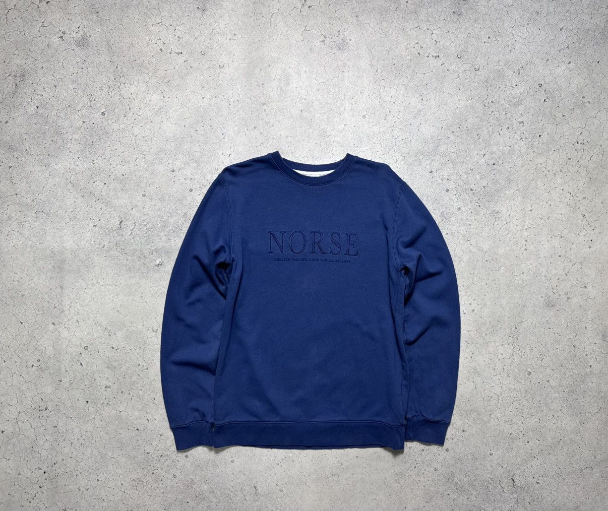 Norse Projects Norse Projects Vintage Sweatshirt Big Logo Size US S / EU 44-46 / 1 - 1 Thumbnail