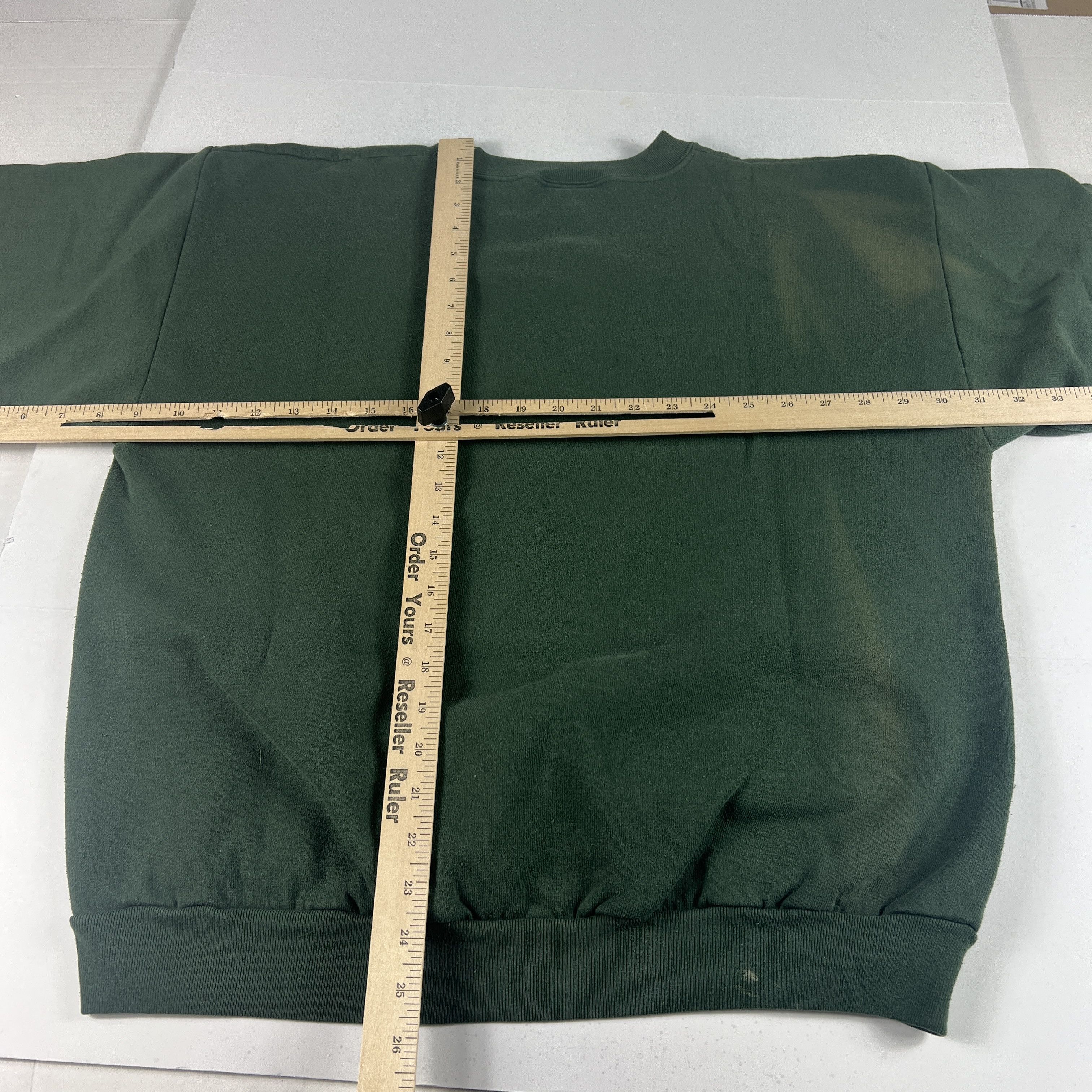 Logo Athletic × NFL × Vintage VTG Green Bay Packers Sweatshirt Faded Embroidered Crewneck Size US L / EU 52-54 / 3 - 13 Thumbnail
