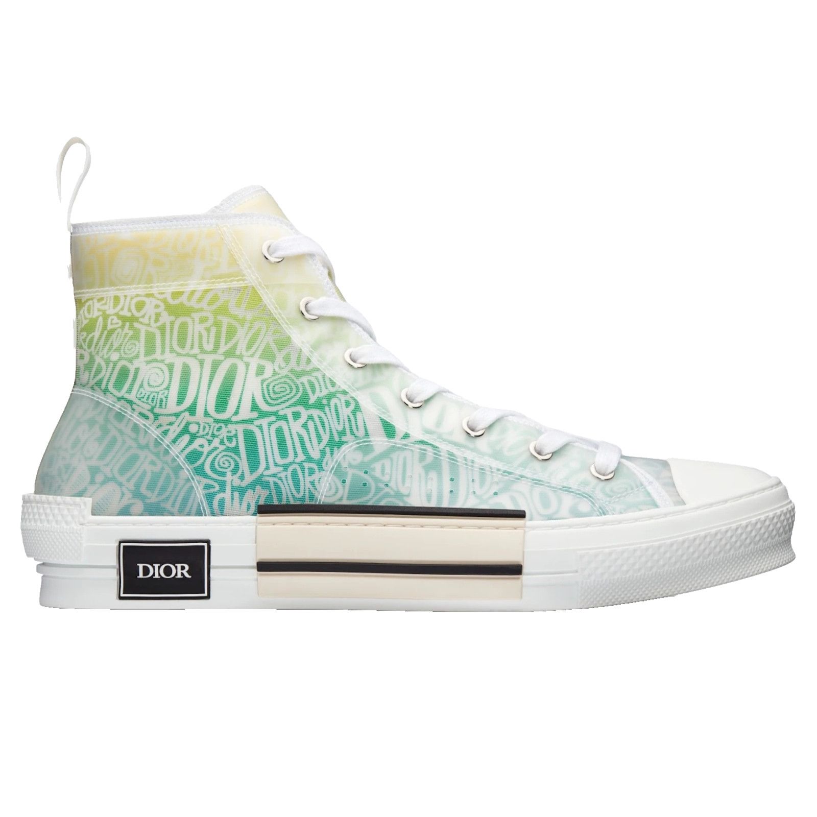 Dior Dior Mens B23 Shawn Stussy Multicolor Logo High Top Sneaker Size US 11 / EU 44 - 1 Thumbnail