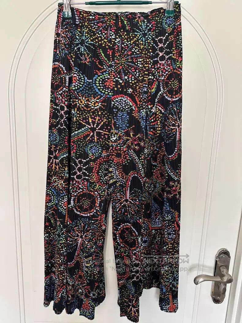 Issey Miyake Issey Miyake size:3 Fireworks Series Wide Leg Pants Size 22" - 2 Thumbnail