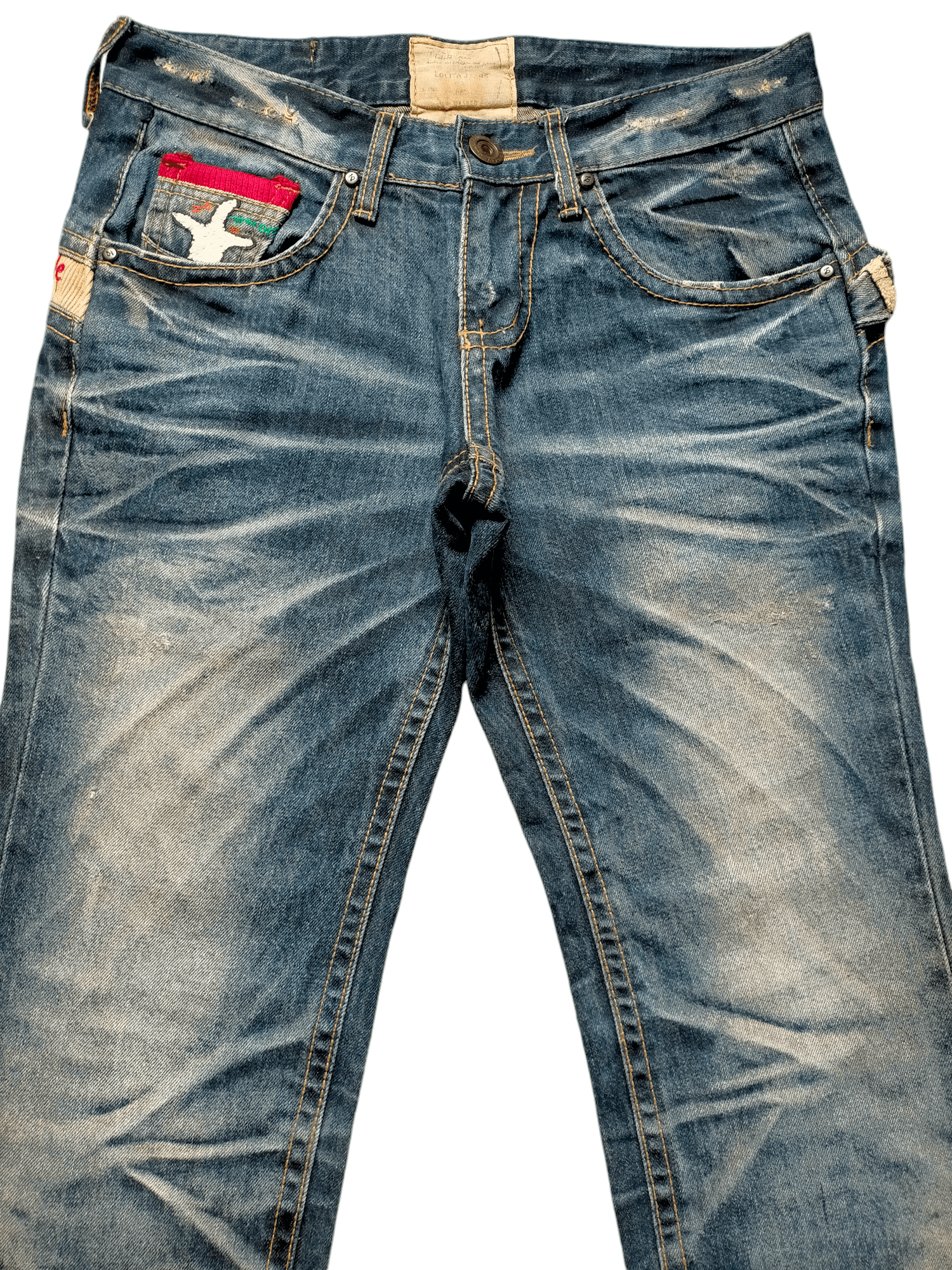 Hysteric Glamour 🔥Rare Yoshitomo Nara Lolita Jeans Size US 32 / EU 48 - 10 Thumbnail