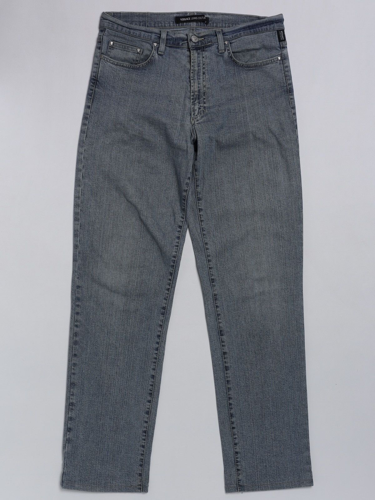Versace Vintage Versace Jeans Couture Denim Jeans Gianni Medusa Size US 33 - 1 Thumbnail