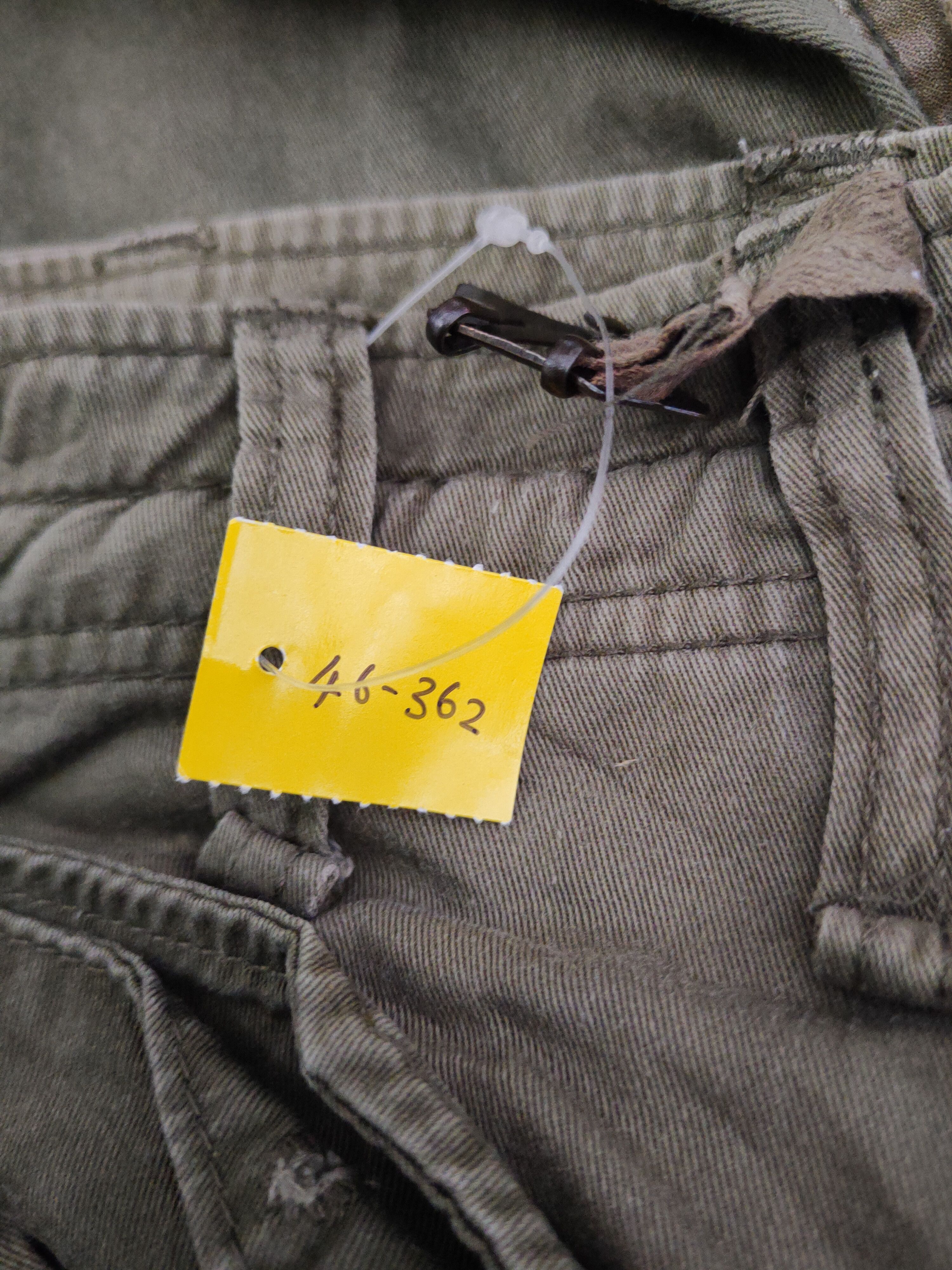 Japanese Brand DL Browny Olive Multipocket Cargo Pants #46-362 Size US 31 - 17 Thumbnail