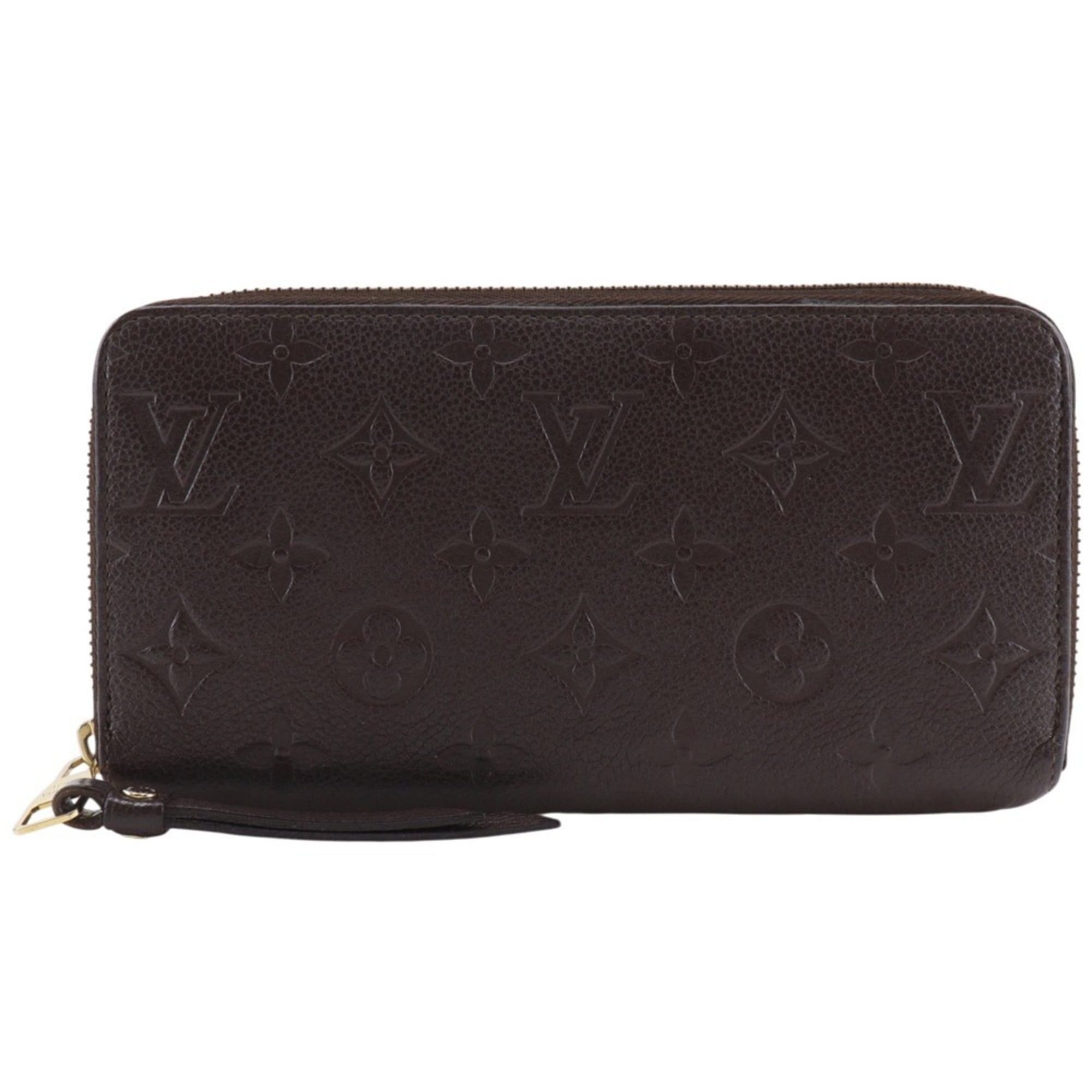 Louis Vuitton Louis Vuitton Portefeuille Scrett Ron Long Wallet M93436 Monogram Empreinte Ombre 2013 Brown SP4143 Zippered (Unisex) Size ONE SIZE - 1 Thumbnail