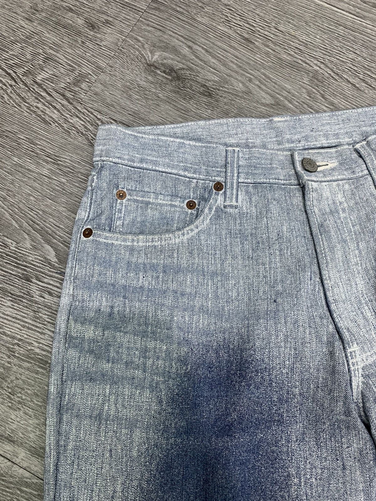 Japanese Brand 🇯🇵Japanese Brand Blue Way Denim Pant🇯🇵 Size US 29 - 4 Thumbnail