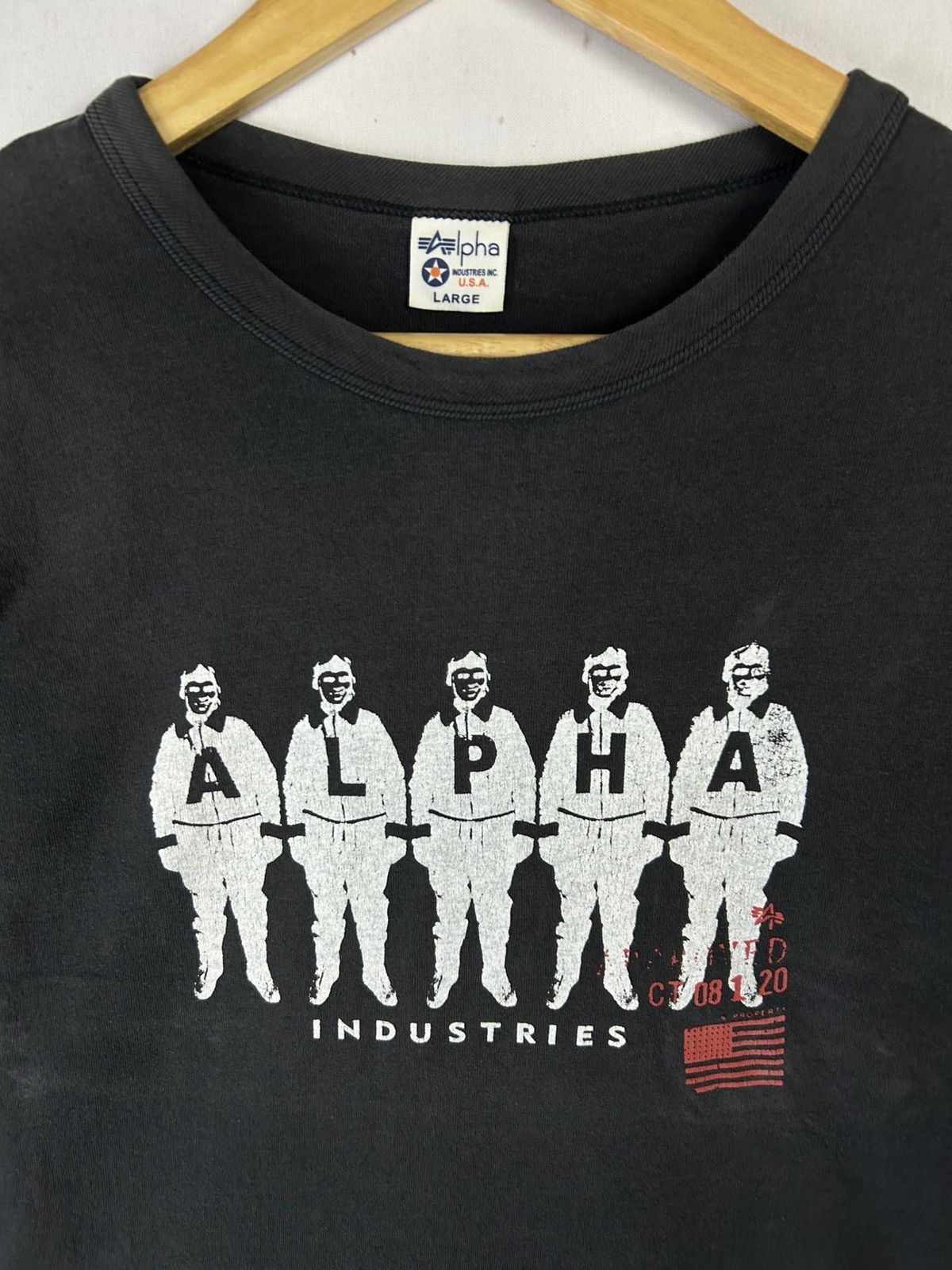 Alpha Industries × Japanese Brand × Vintage Vintage Rare Alpha industries longsleeve tee Size US L / EU 52-54 / 3 - 2 Thumbnail