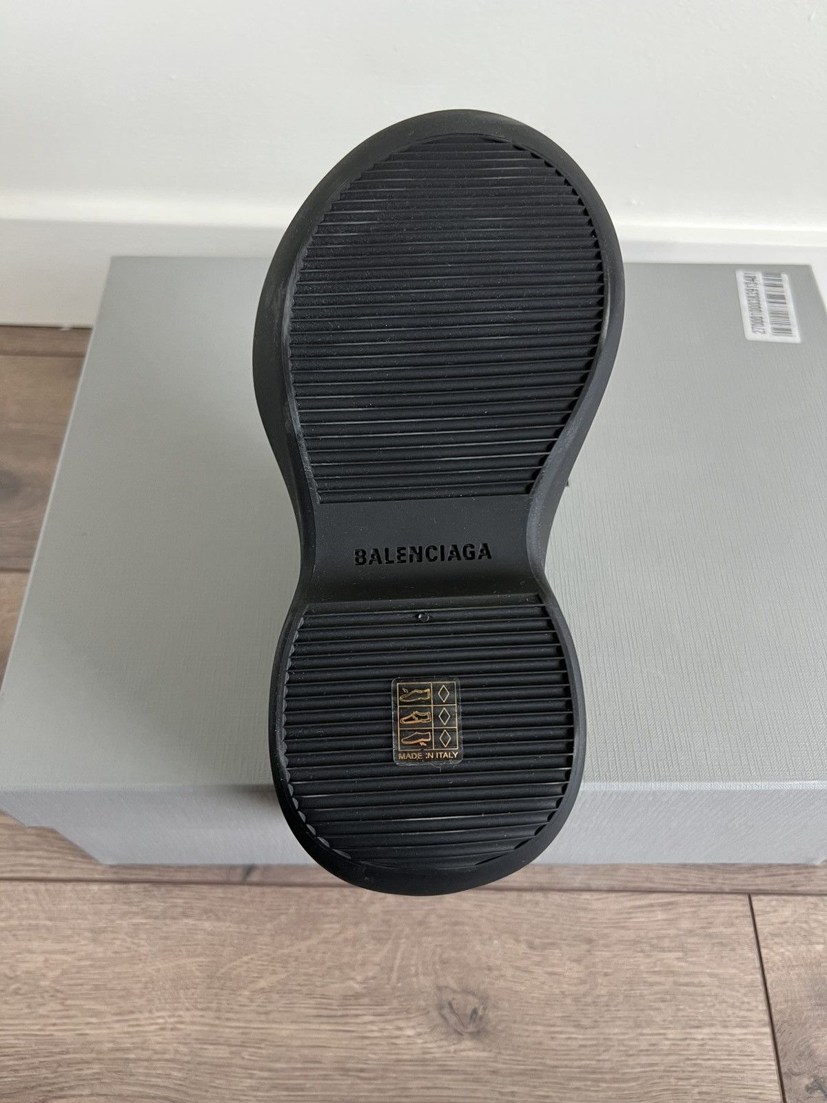 Balenciaga Balenciaga Rubber Technoclog Matte Black 40 Size US 7 / EU 40 - 8 Thumbnail
