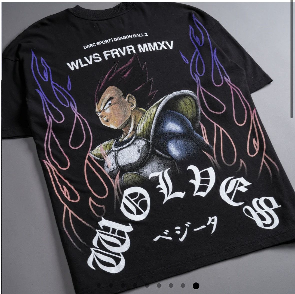 PREMIUM BALL ドラゴンボールZ BLACK エナジー ENERGY 黒 Tシャツ FRIEZA OVERSIZED Z フリーザ L Darc Sport ダルクスポーツ TEE DRAGON