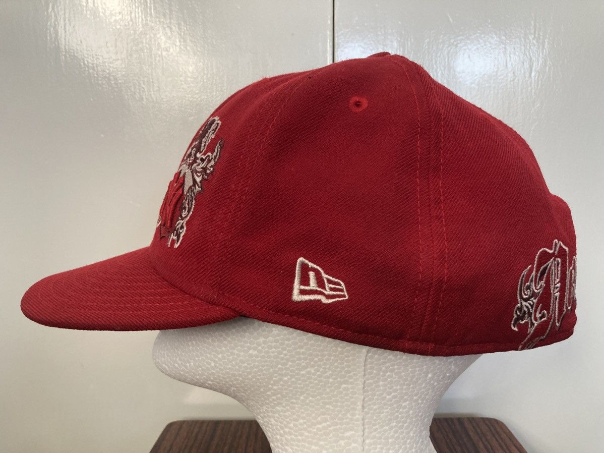 MLB NEW YORK YANKEES NEW ERA 59FIFTY RED HAT BASEBALL CAP FITTED Size ONE SIZE - 9 Thumbnail