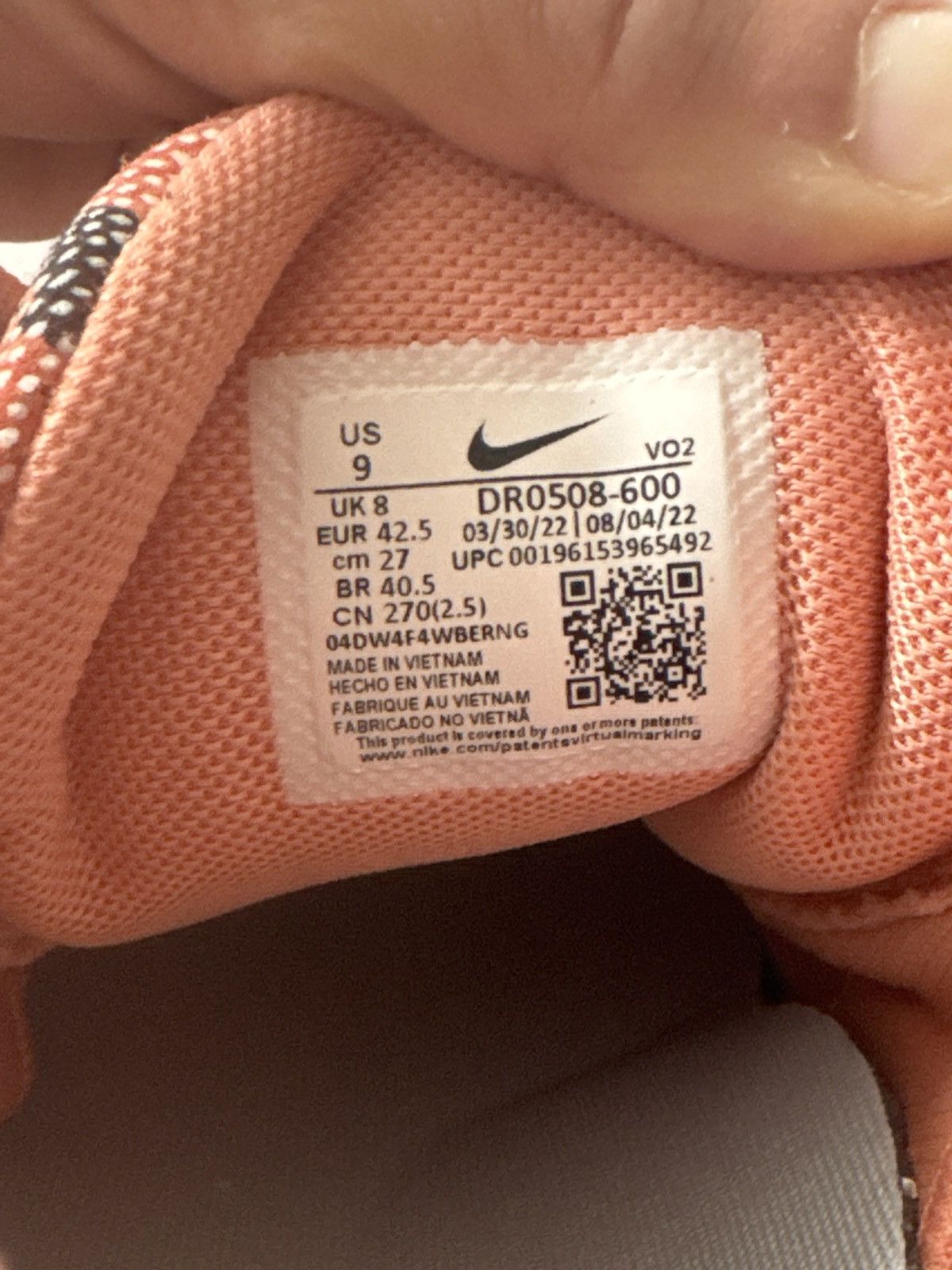 NOCTA × Nike Hot Step Air Terra pink Size US 9 / EU 42 - 9 Thumbnail