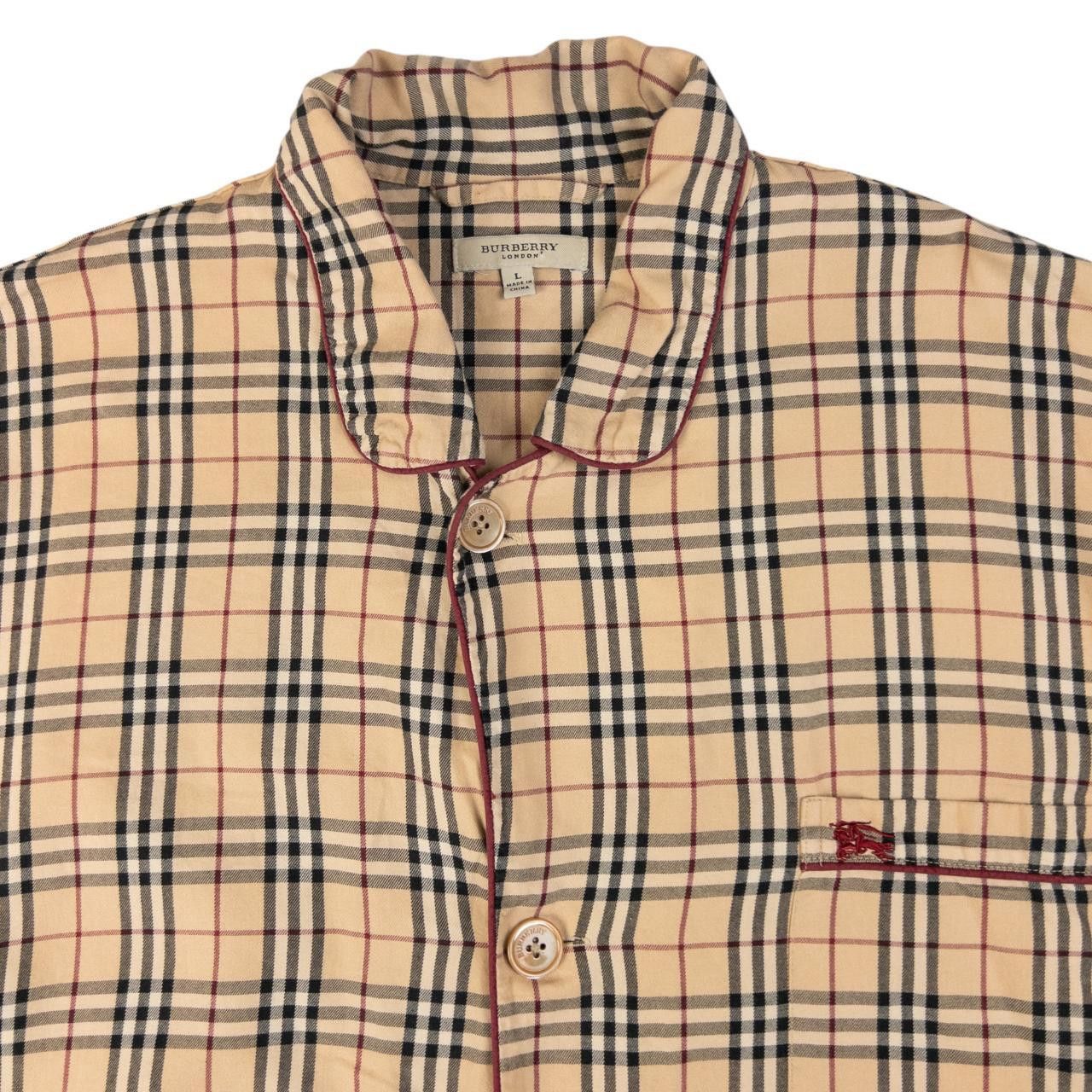 Burberry Vintage Burberry Nova Check Long Pyjama Set Size L Size ONE SIZE - 7 Thumbnail