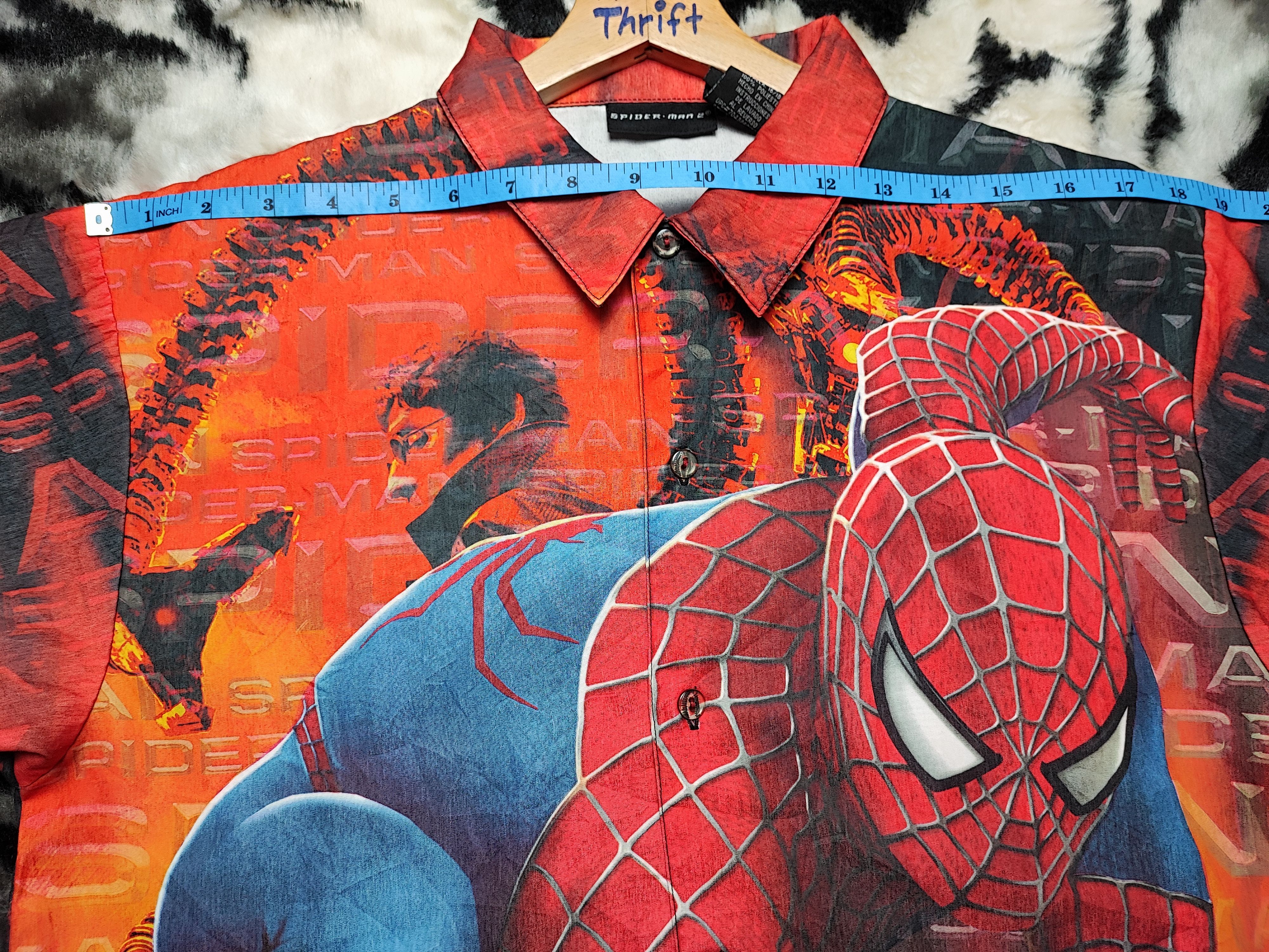 Marvel Comics × Vintage Marvel Shirt Spiderman Size US M / EU 48-50 / 2 - 5 Thumbnail
