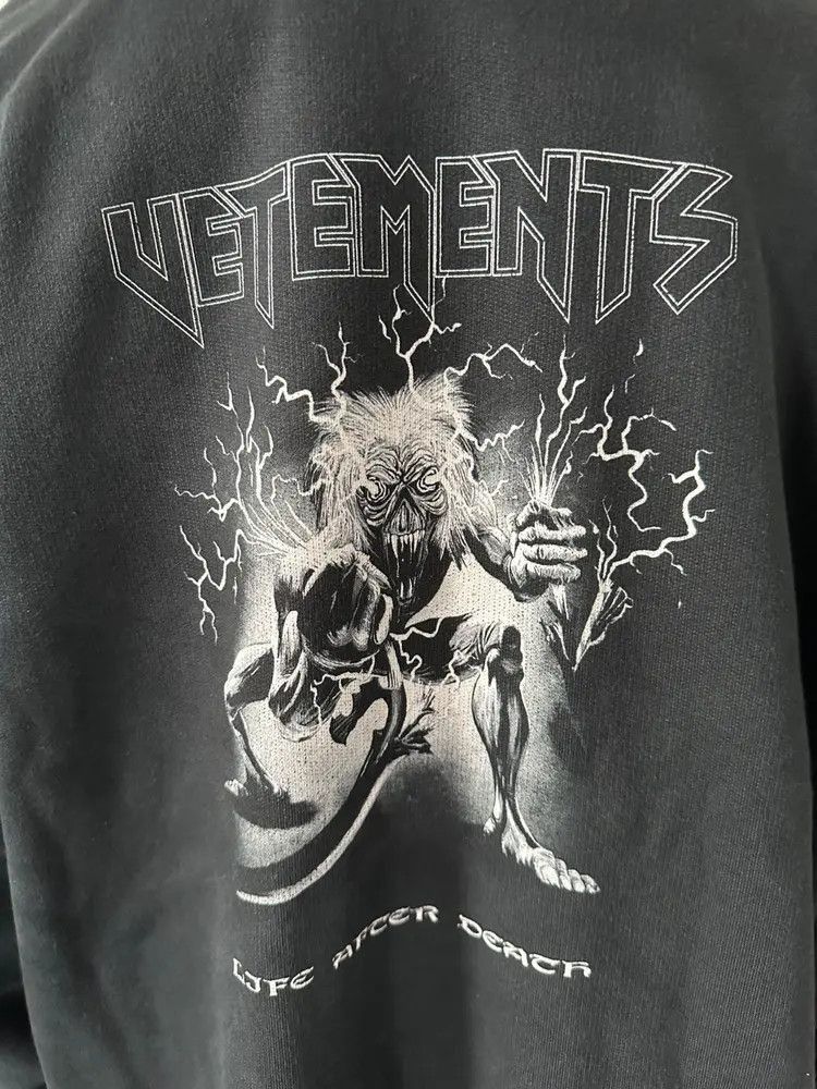 Vetements Vetements Electric Demon Print Hoodie Size US M / EU 48-50 / 2 - 3 Thumbnail