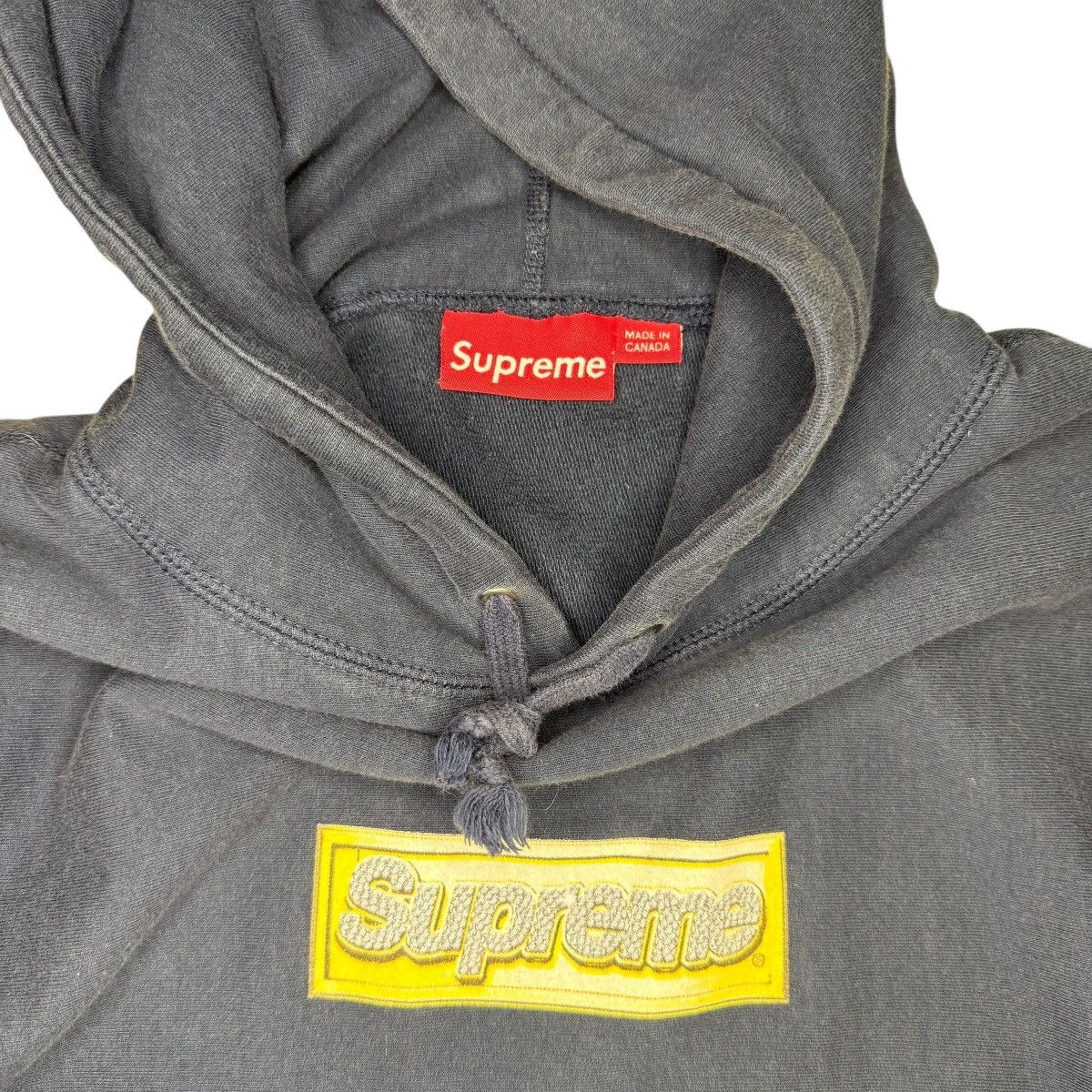 Vintage supreme bling box logo hoodie 2014 Size US XL / EU 56 / 4 - 4 Thumbnail