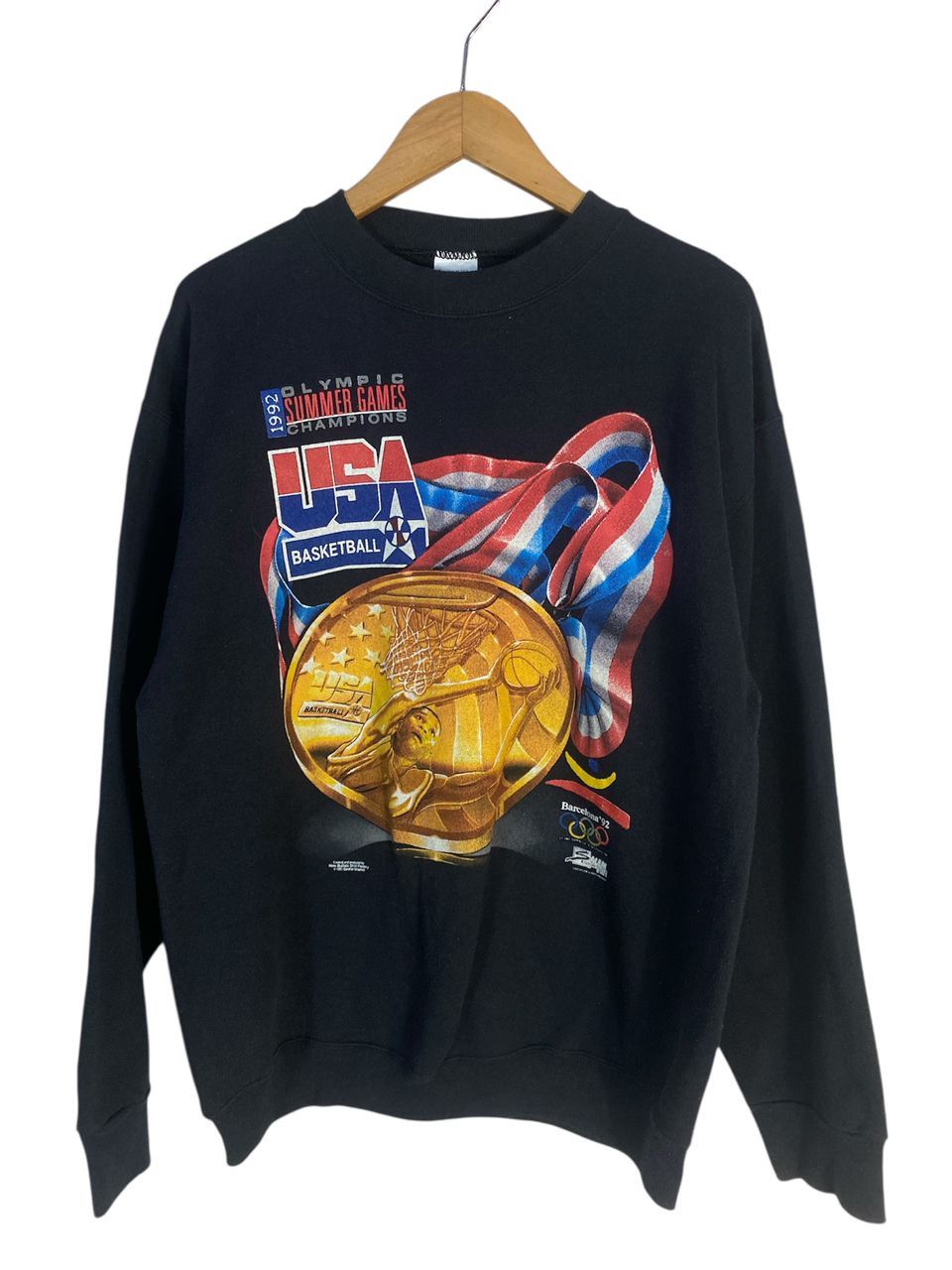 Vintage Vintage Olympic usa basketball sweatshirt by Salem Size US M / EU 48-50 / 2 - 1 Thumbnail