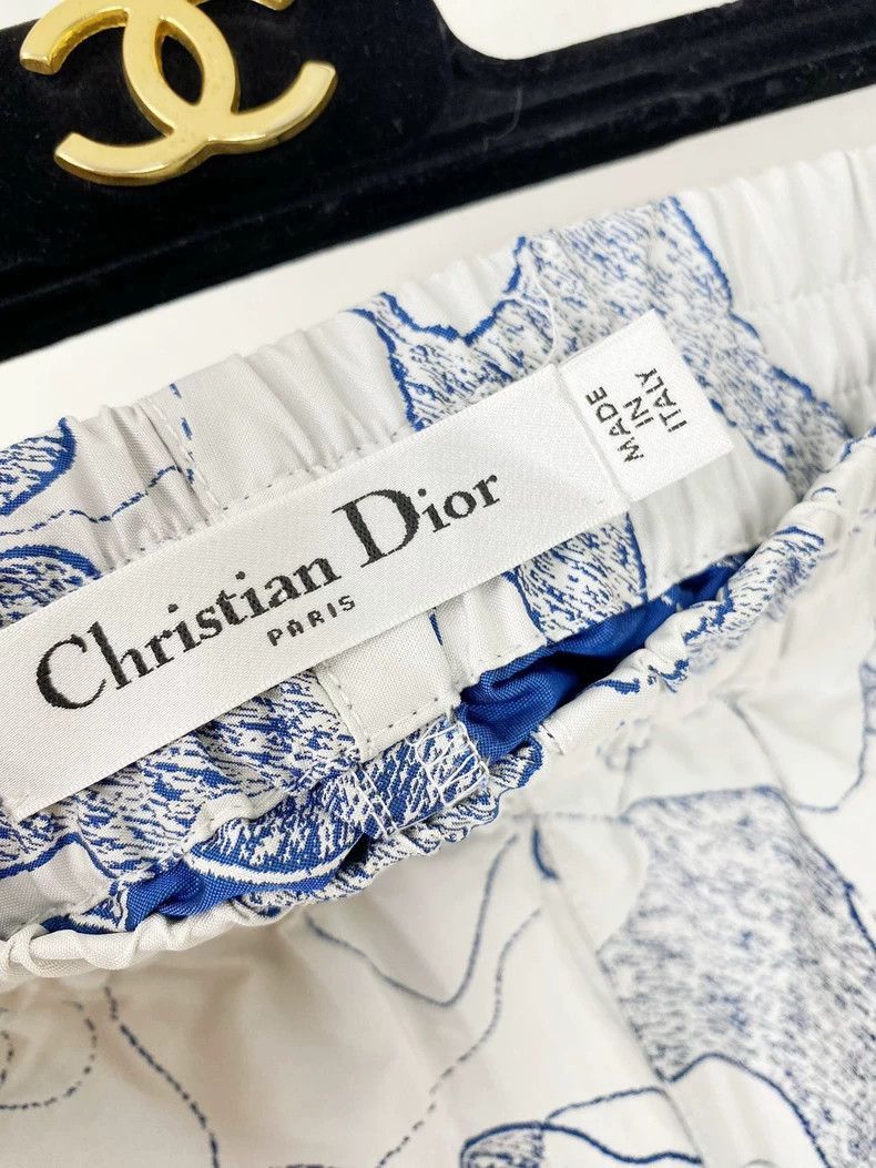 Dior Dior New Beach Shorts Size 38-2505 Size 35" - 3 Thumbnail