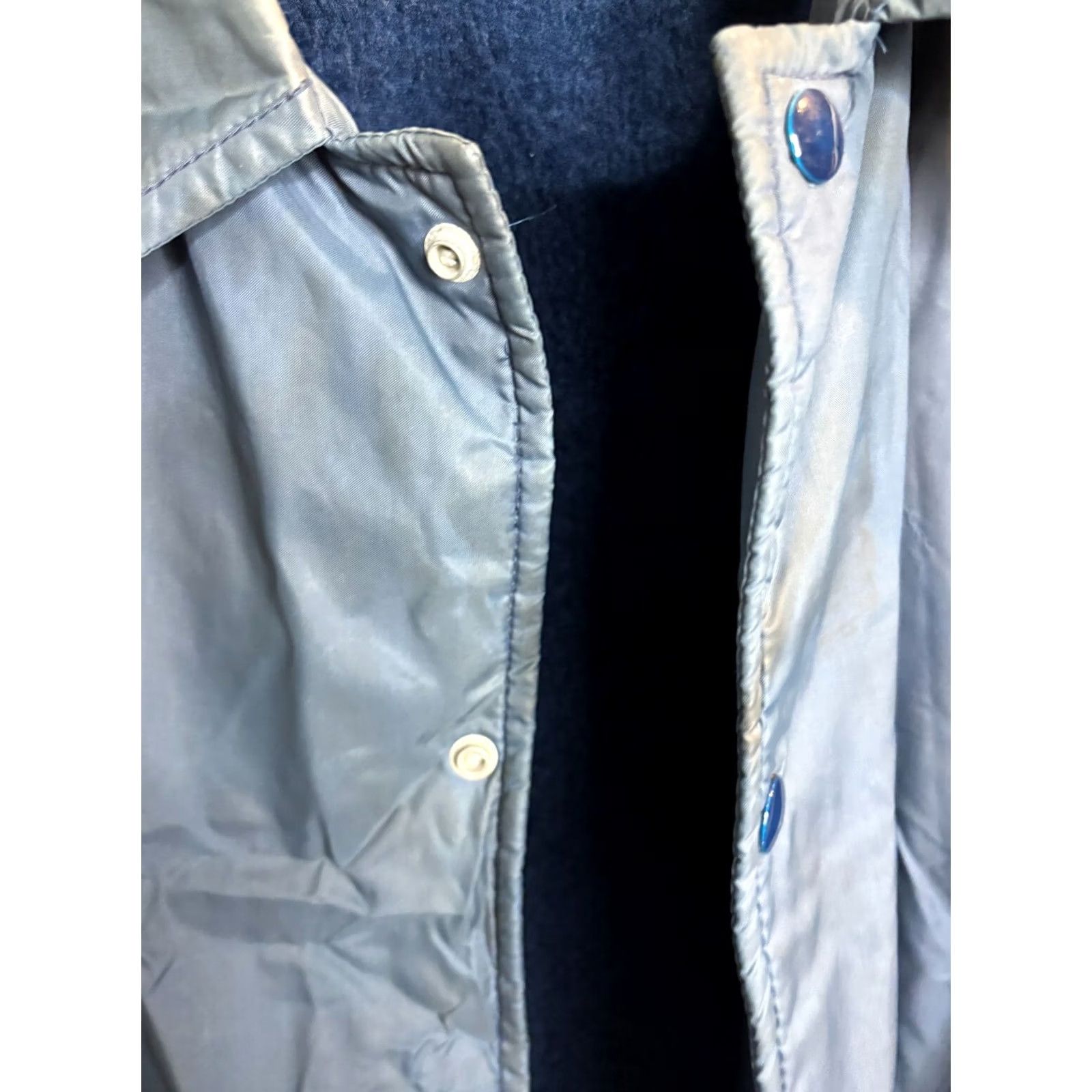 Sears VINTAGE Sears 80s Jacket Windbreaker Men's M Blue Fleece Lining American Size US M / EU 48-50 / 2 - 5 Thumbnail