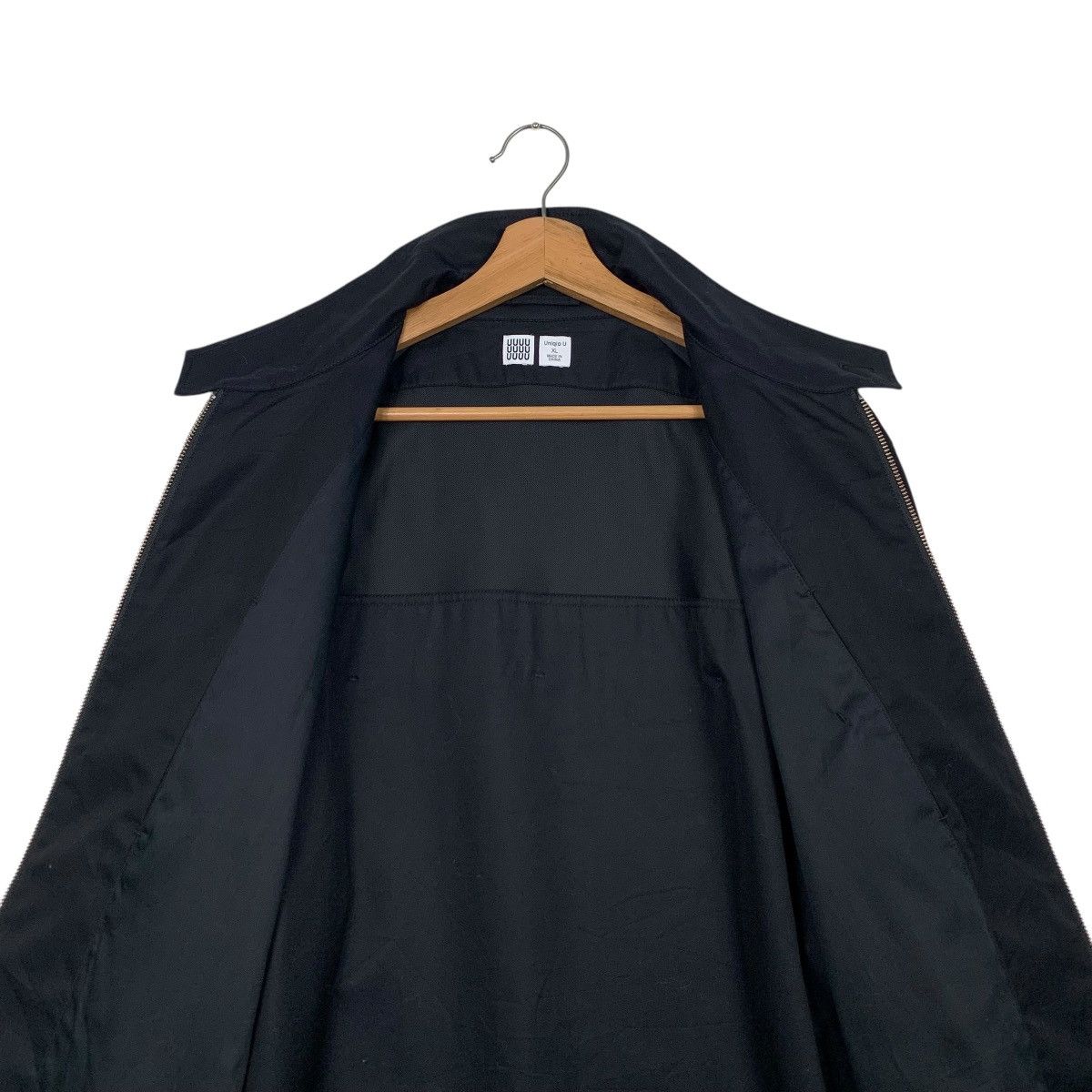Lemaire × Uniqlo UNIQLO U Lemaire Black Cotton Casual Jacket #2534-C114 Size US XL / EU 56 / 4 - 10 Thumbnail